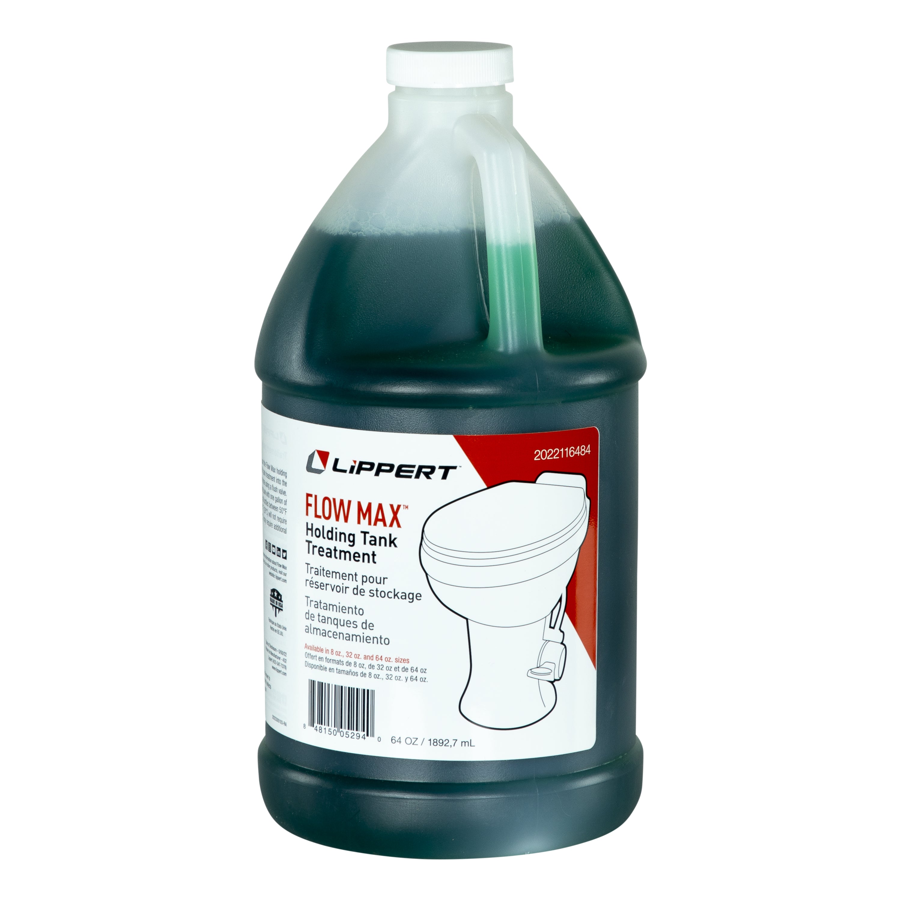 Lippert Flow Max Holding Tank Treatment - 64 Oz. Bottle - Image 1