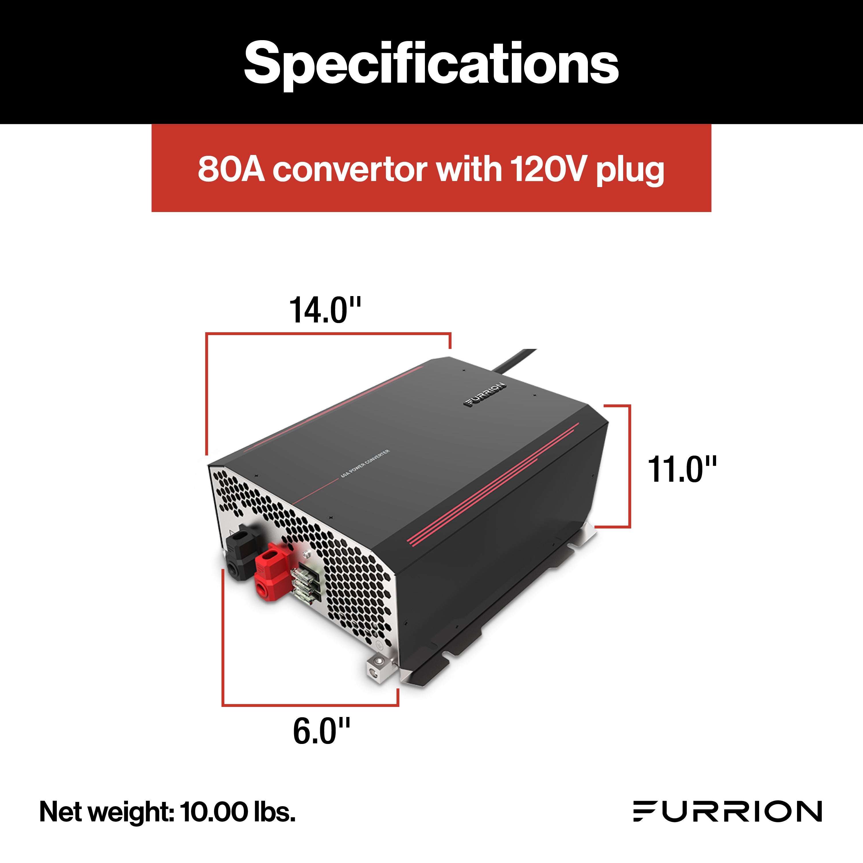 Furrion Net-Zero 80-Amp Rv Power Converter #Fcvsdc80A - Image 2