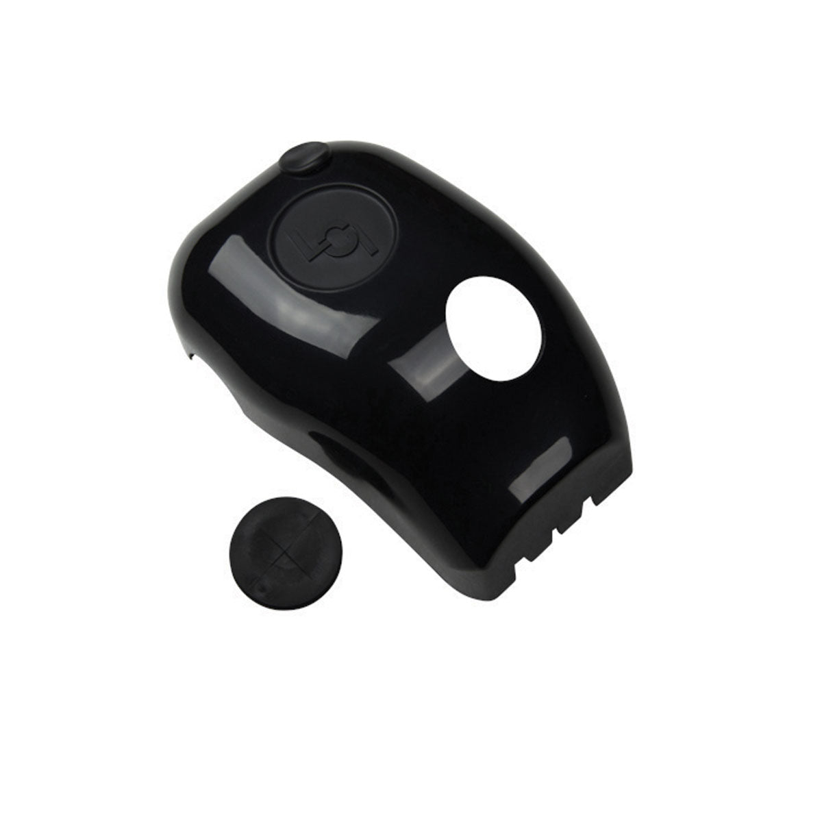 Solera Manual Crank Style Awning Drive Head Front Cover - Black #351832 - Image 1