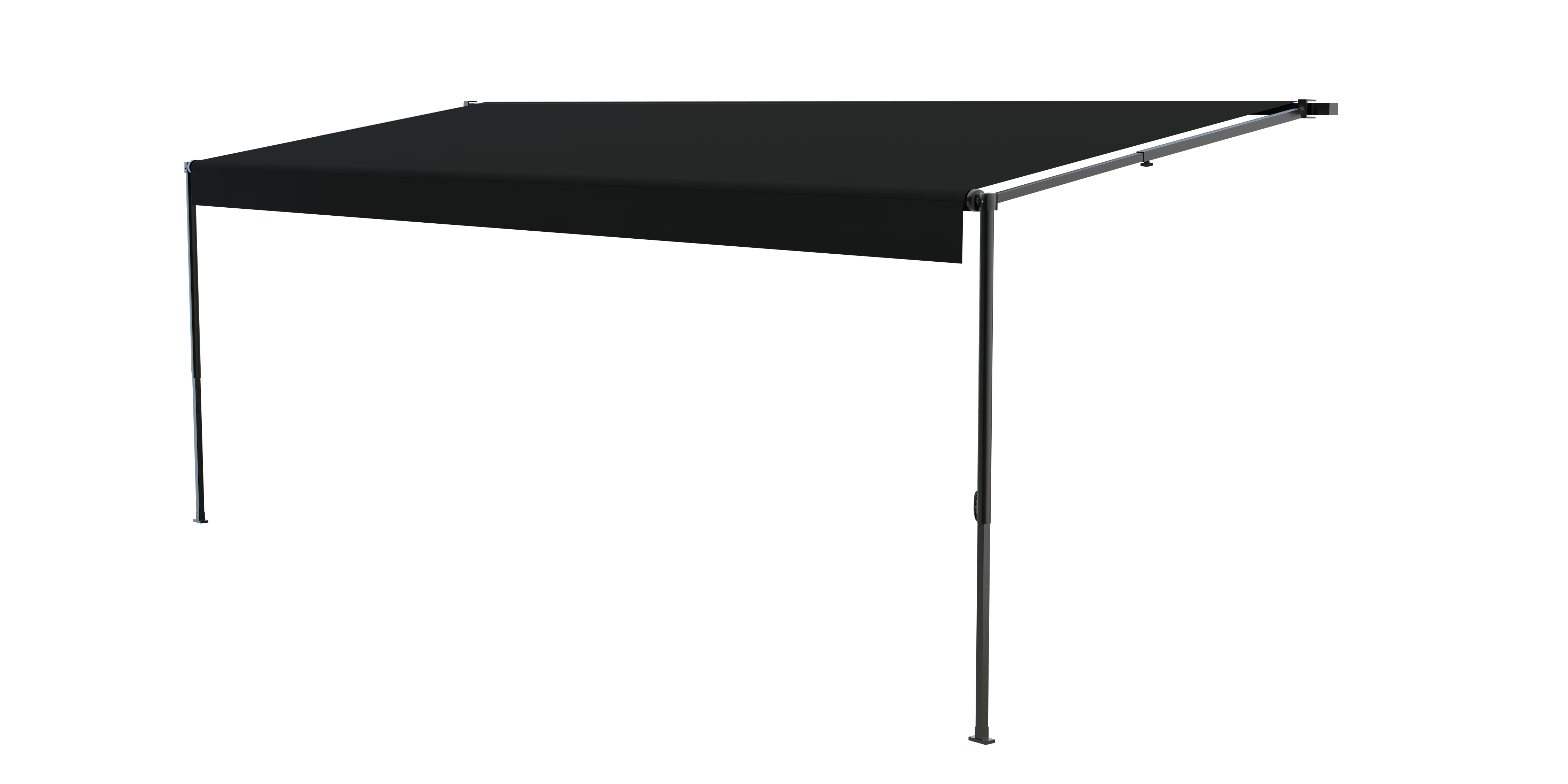 Solera 15' 1000 Series Rv Awning Roller Assembly - Solid Black #V000343109 - Image 1