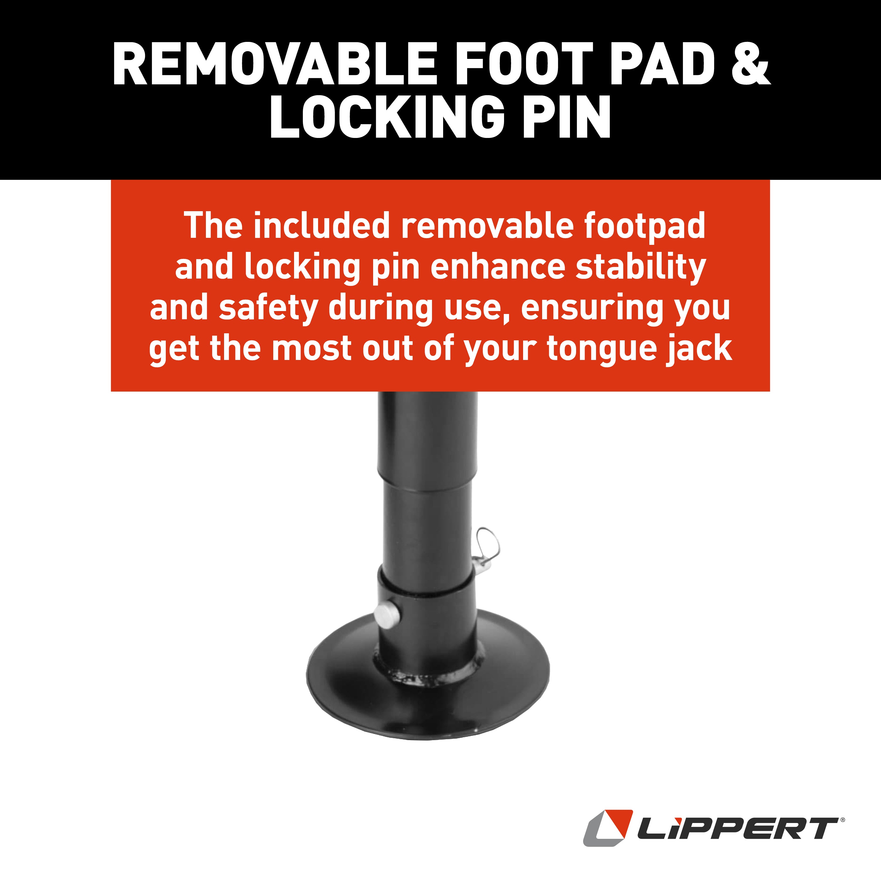 Lippert Quick Drop Tongue Jack #423192 - Image 6