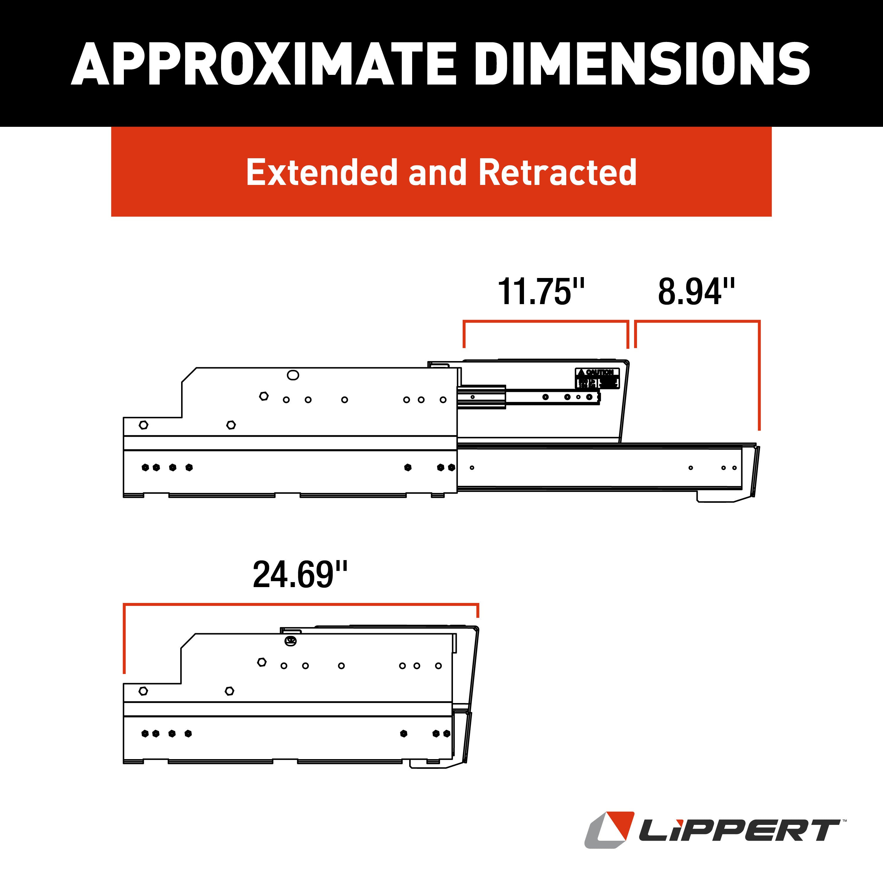 Lippert - 42 Series Slide Style Step Assembly With Logic Control Unit And No Switch Kit - Image 3
