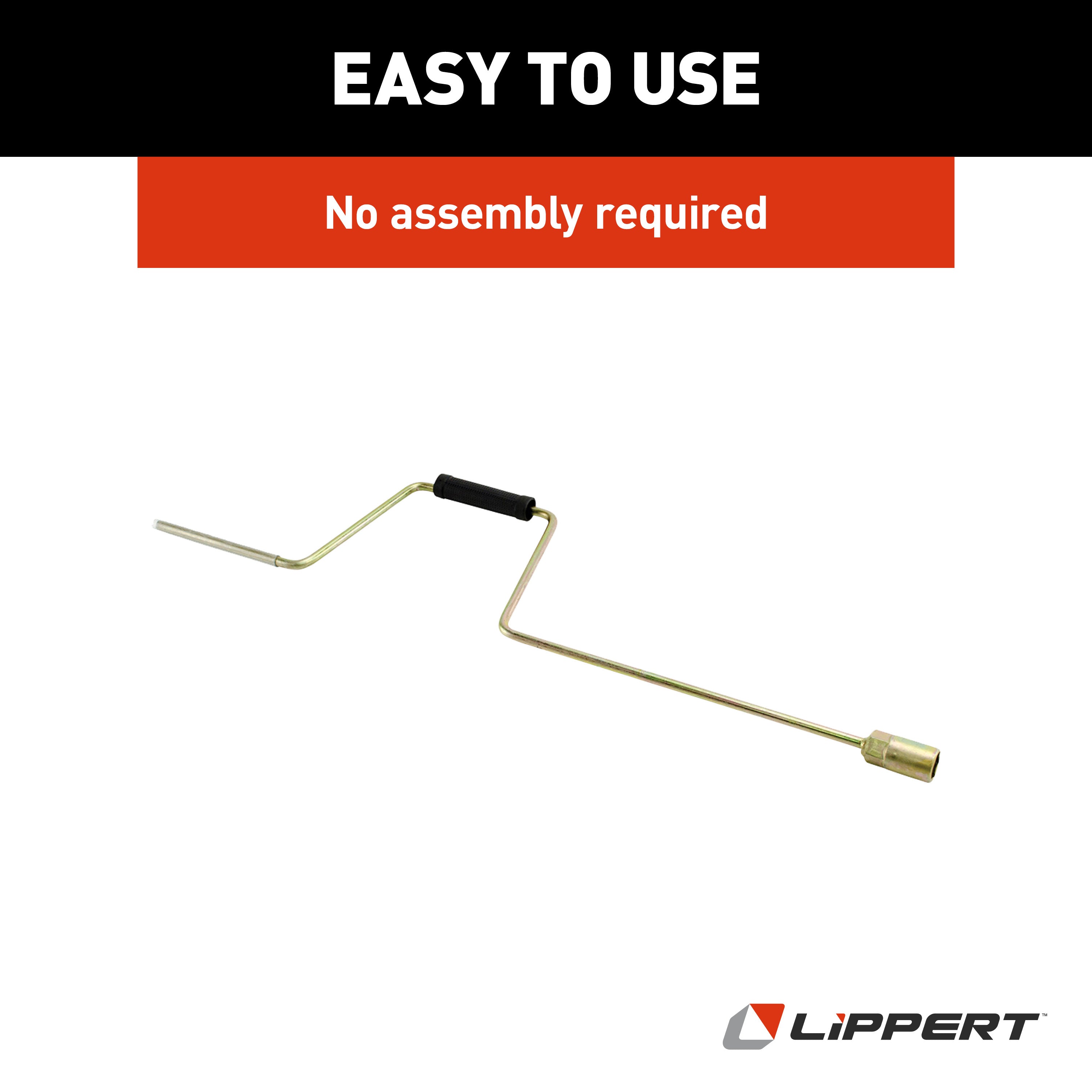 Lippert Manual Crank Handle For Rv Jacks & Slide-Outs - 3/4" Hex - Image 7
