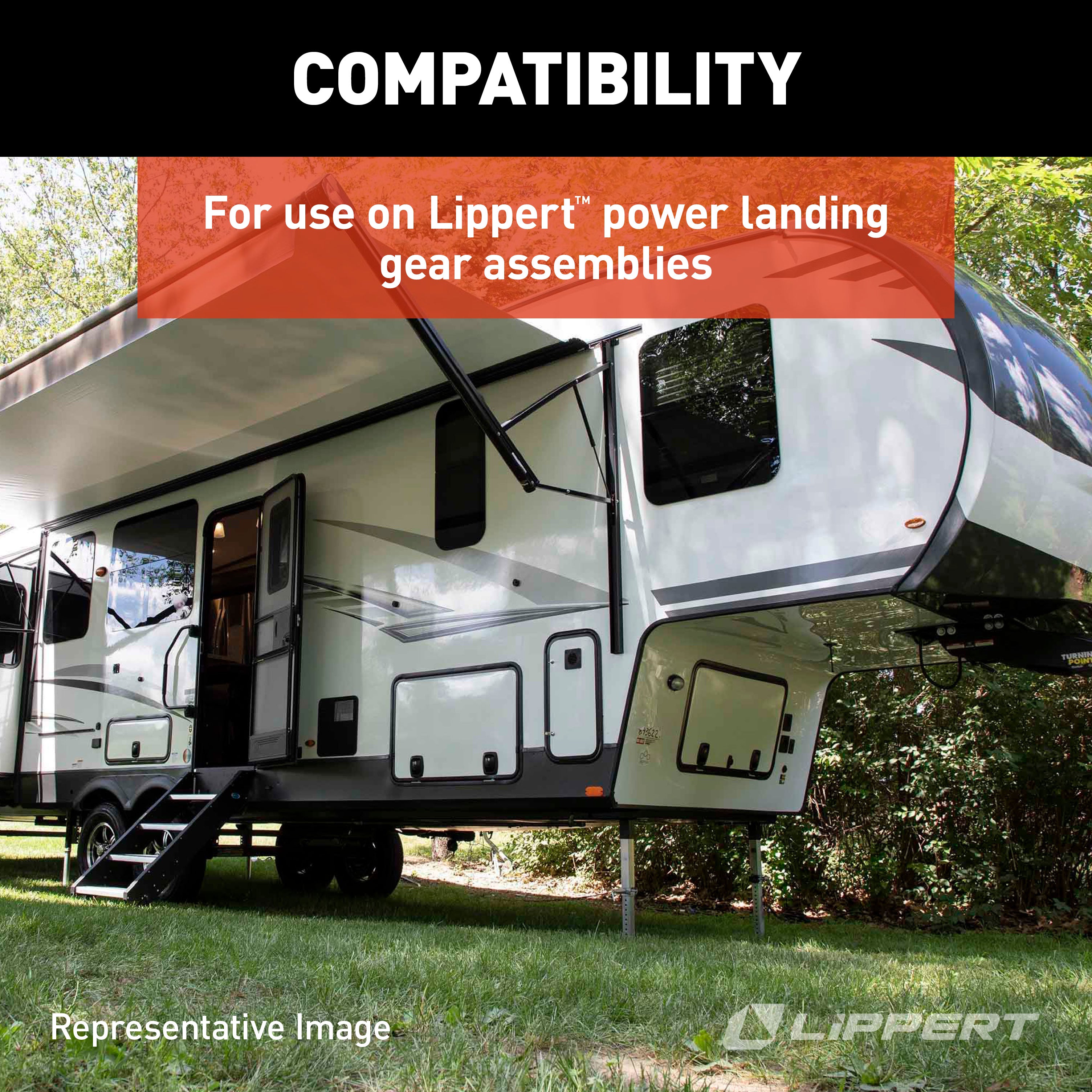 Lippert Replacement Rv Landing Gear White Ip-Rated Switch & Harness #145236 - Image 4