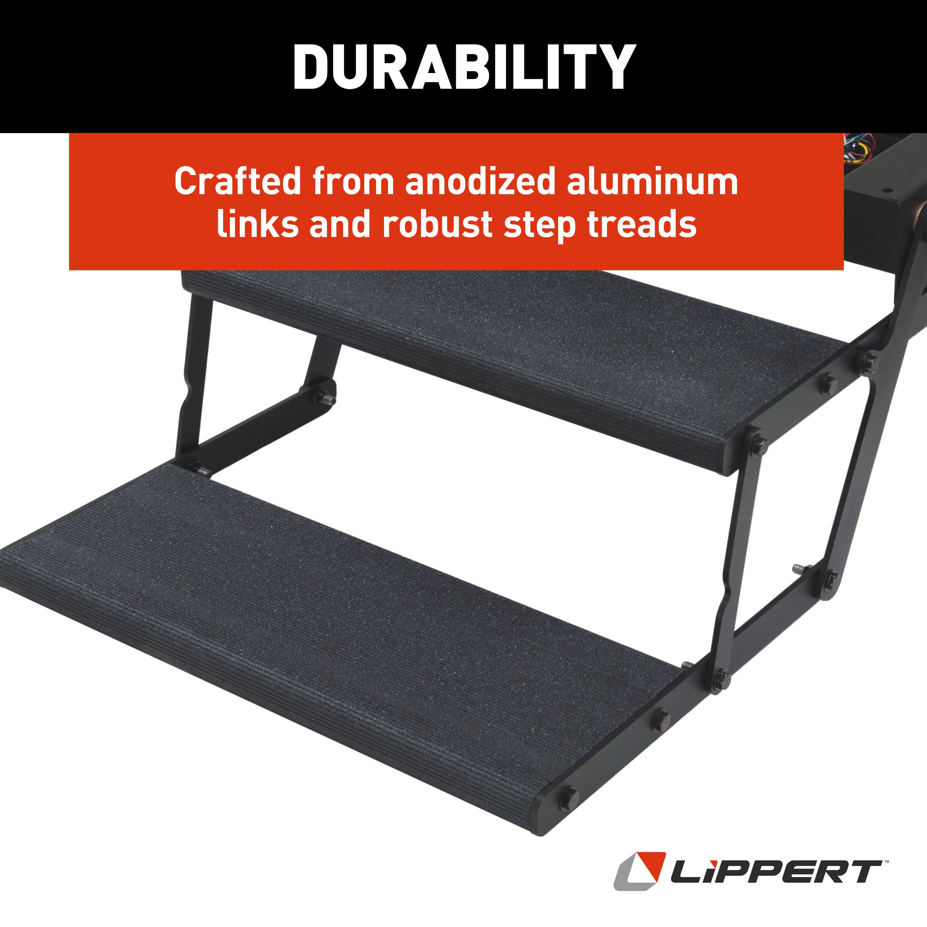 Lippert Tread Lite Rv Power Steps - 30" Double - Image 7