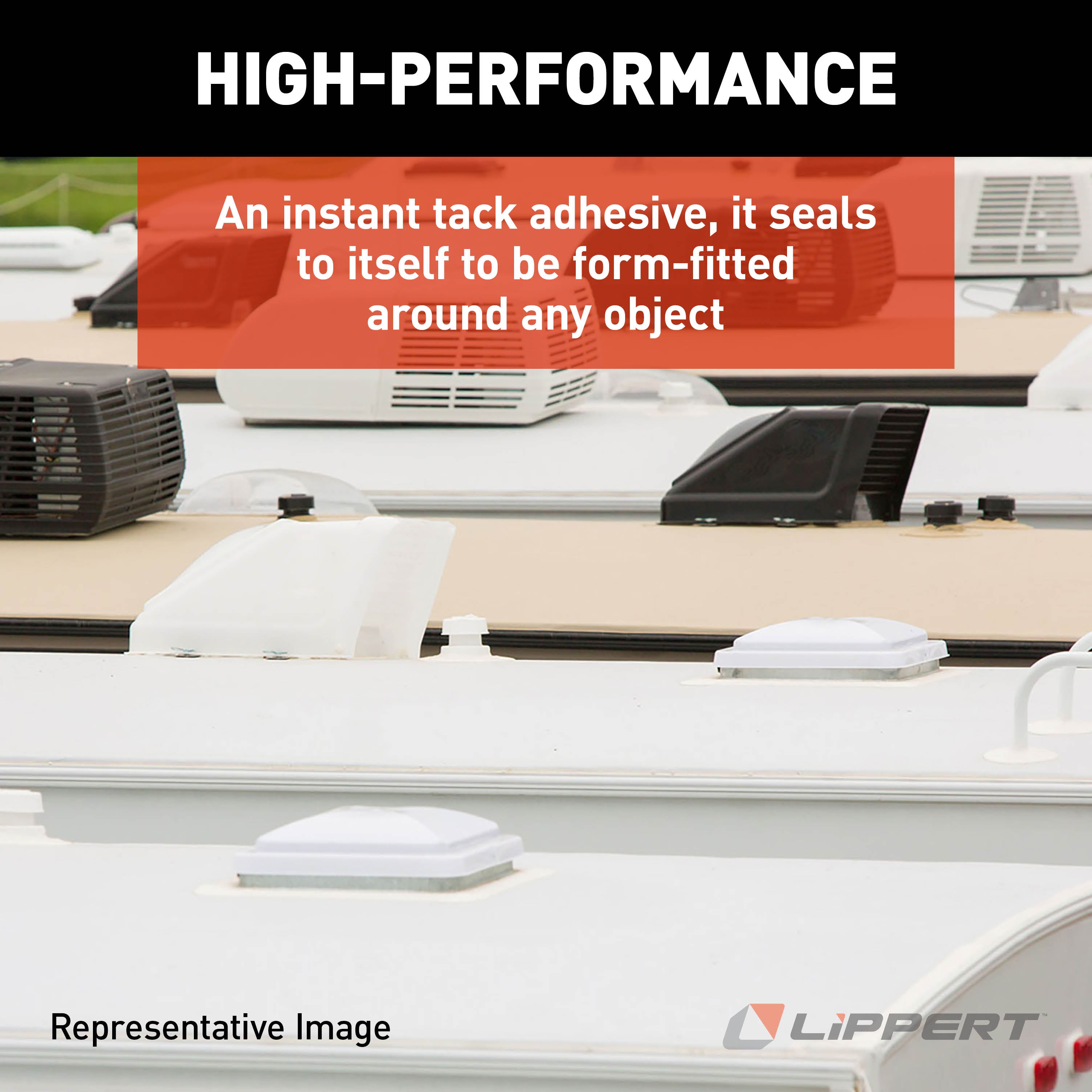 Alpha Systems - Alphabond Tpo Tape 4" X 10' Repair Tape, Black - Image 5