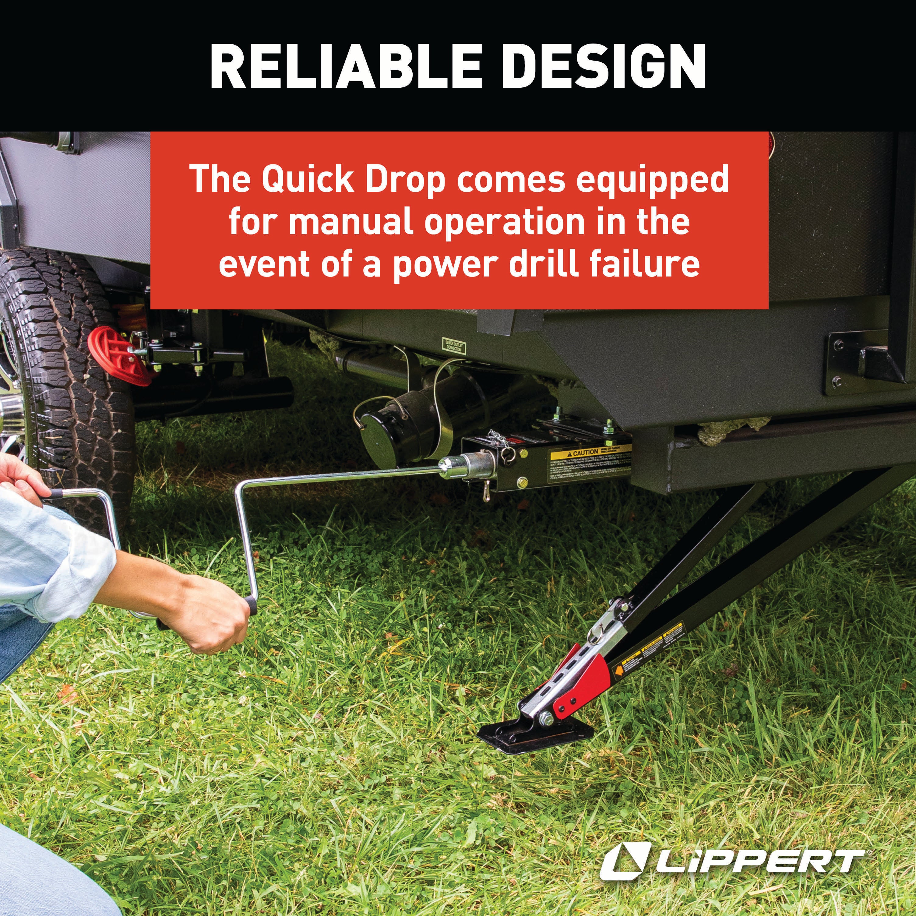 Lippert Quick Drop Rv Stabilizer - Single Leg Kit #2022016064 - Image 5