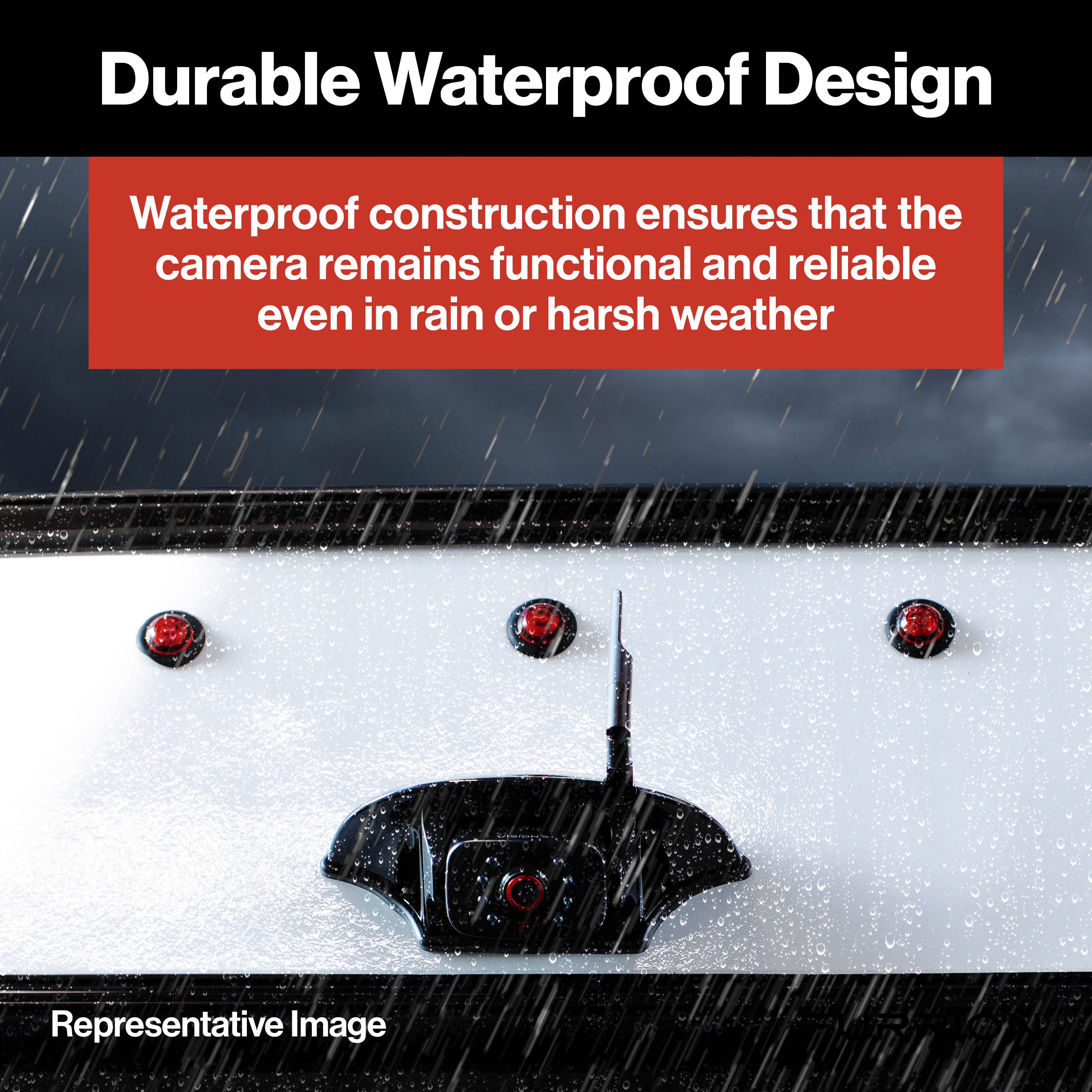 Furrion Vision S+ Rv Observation System - Sharkfin Camera With Bracket #Fcnfdtasf - Image 8