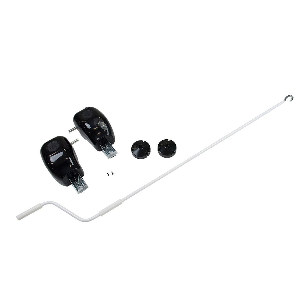 Solera Pull Style Manual To Crank Style Manual Awning Upgrade Kit, Black #333411 - Image 1