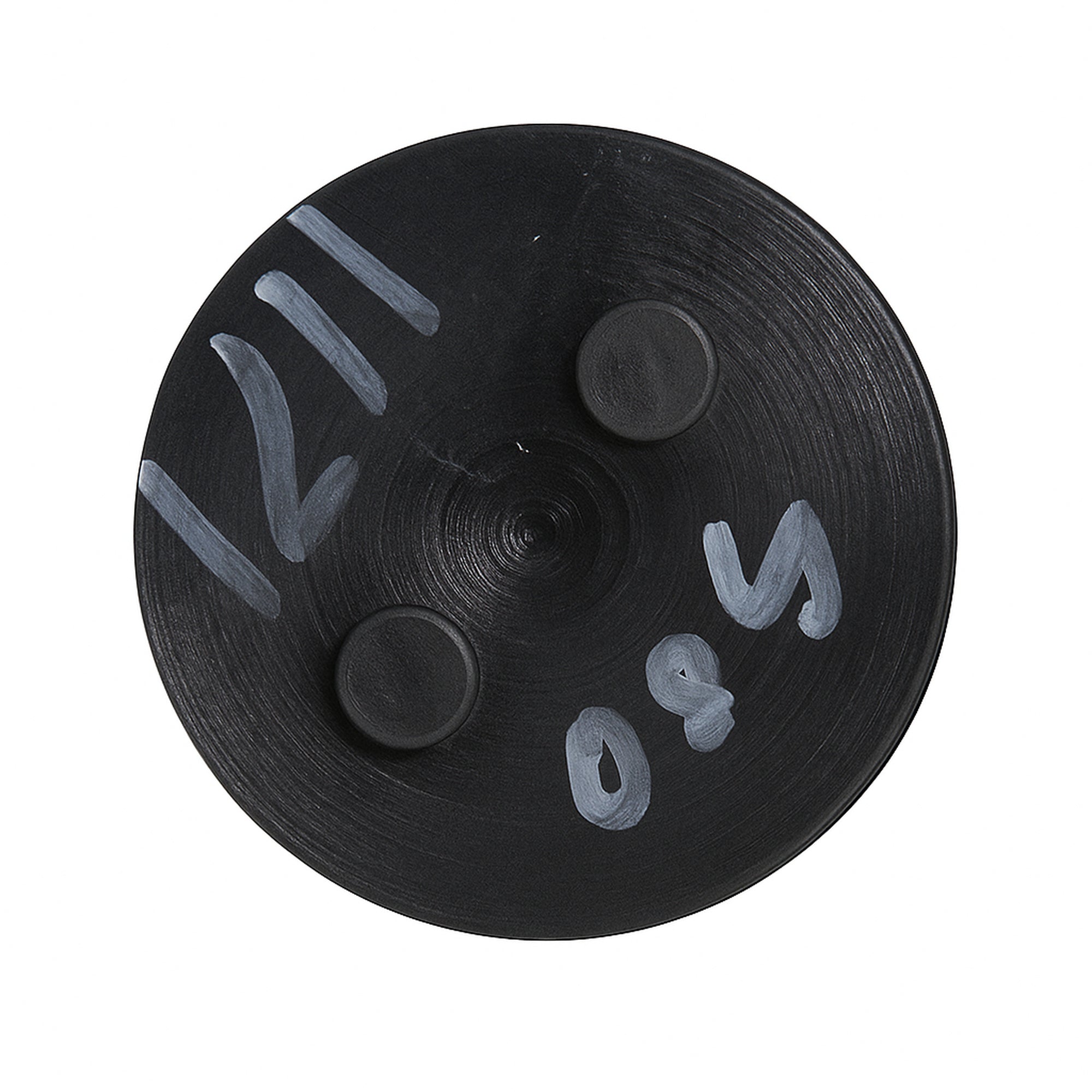 1/2" Black Probe Patch 1/2" Hole Size Part # 50B cleaned product image 2