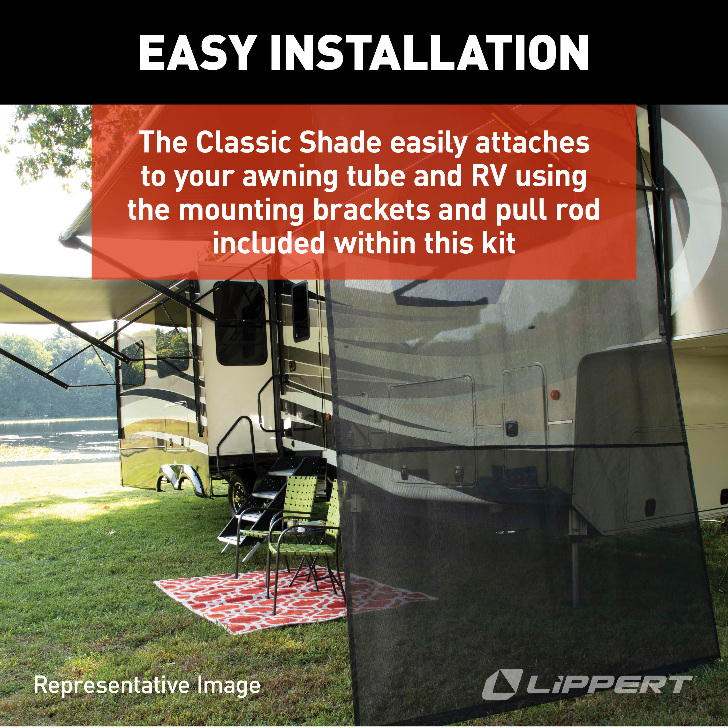 Solera Classic Shade Side Panel, 6' #37978606 - Image 7