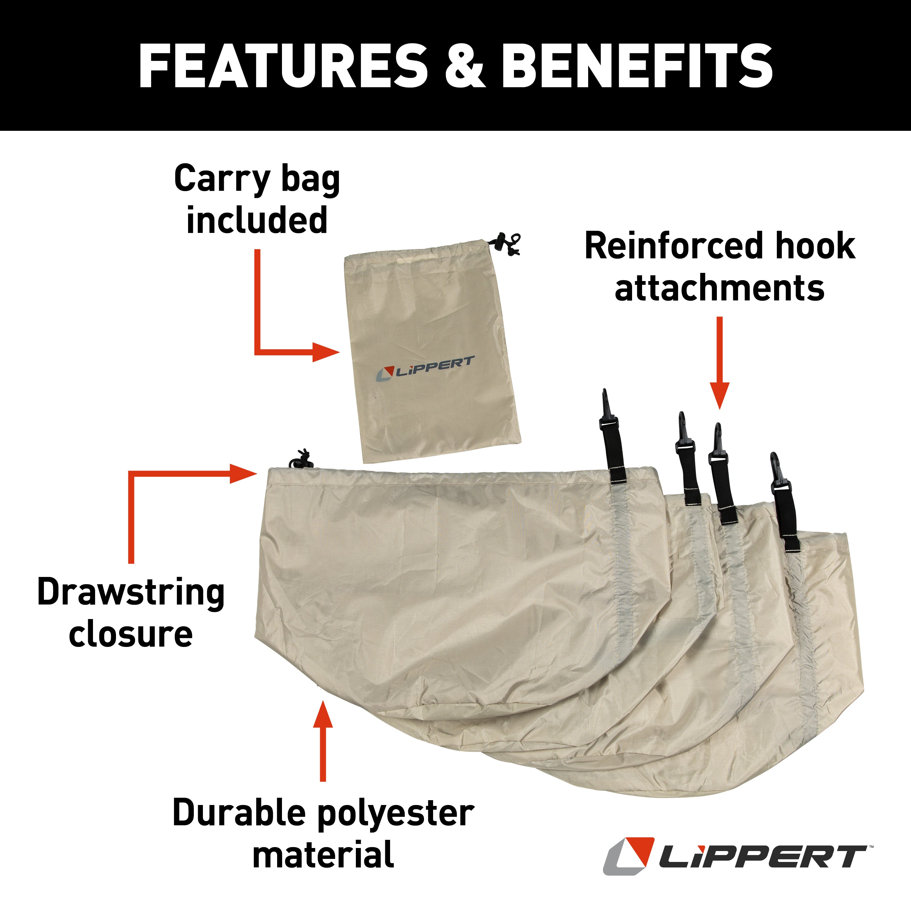Lippert Picnic Popup Gazebo Sandbags - Image 2