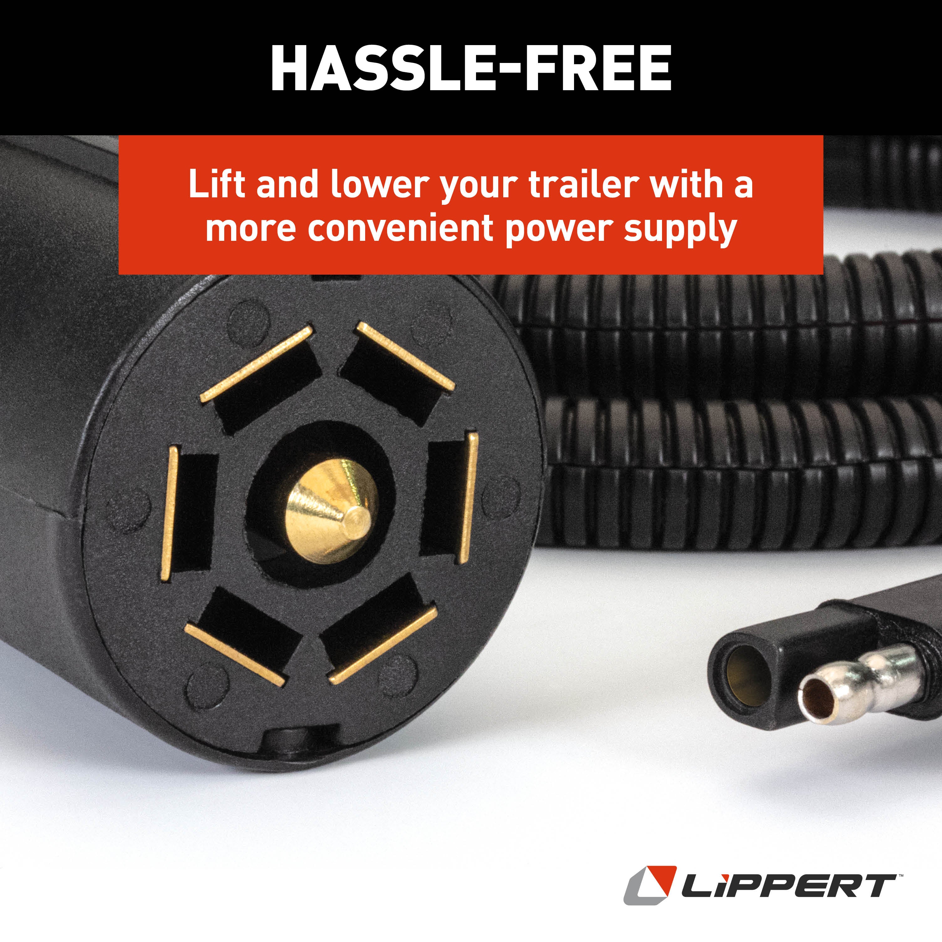 Lippert - Power Swap Auxiliary Cord For Power Stance Tongue Jack - Image 8