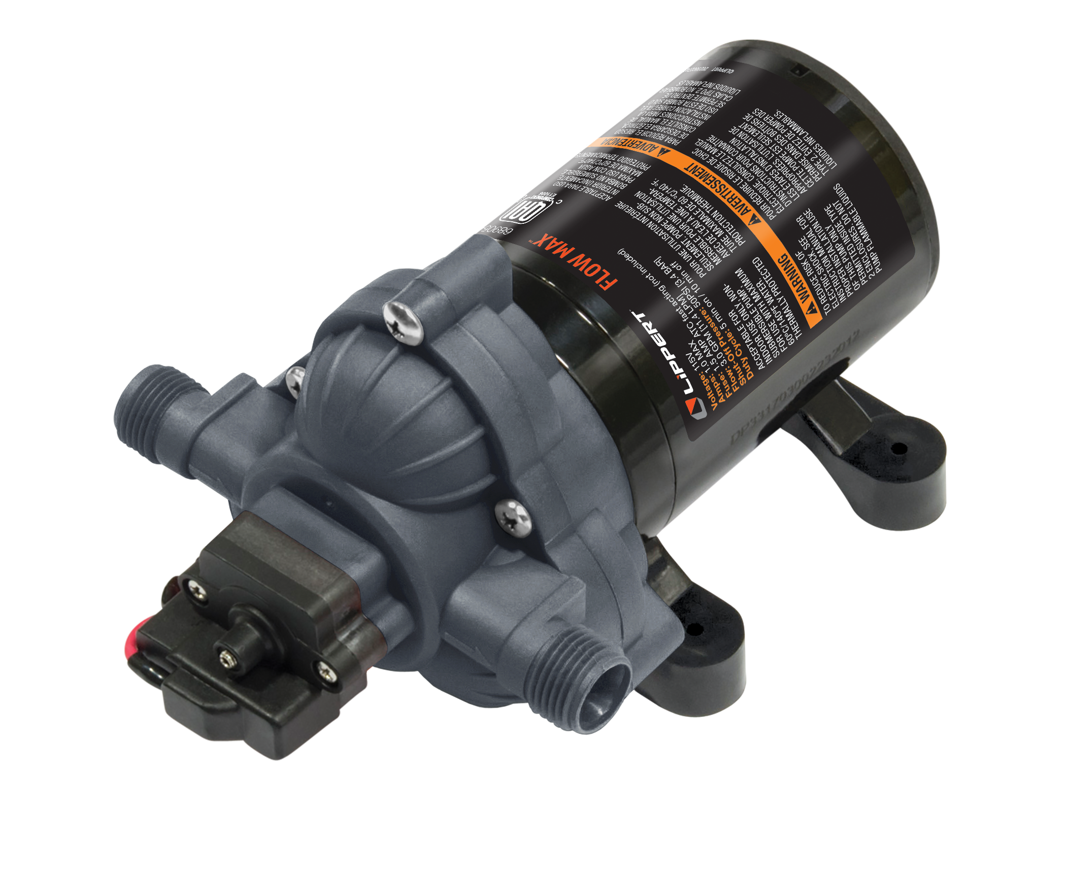 Lippert Flow Max Rv Water Pump - 115V - Image 1