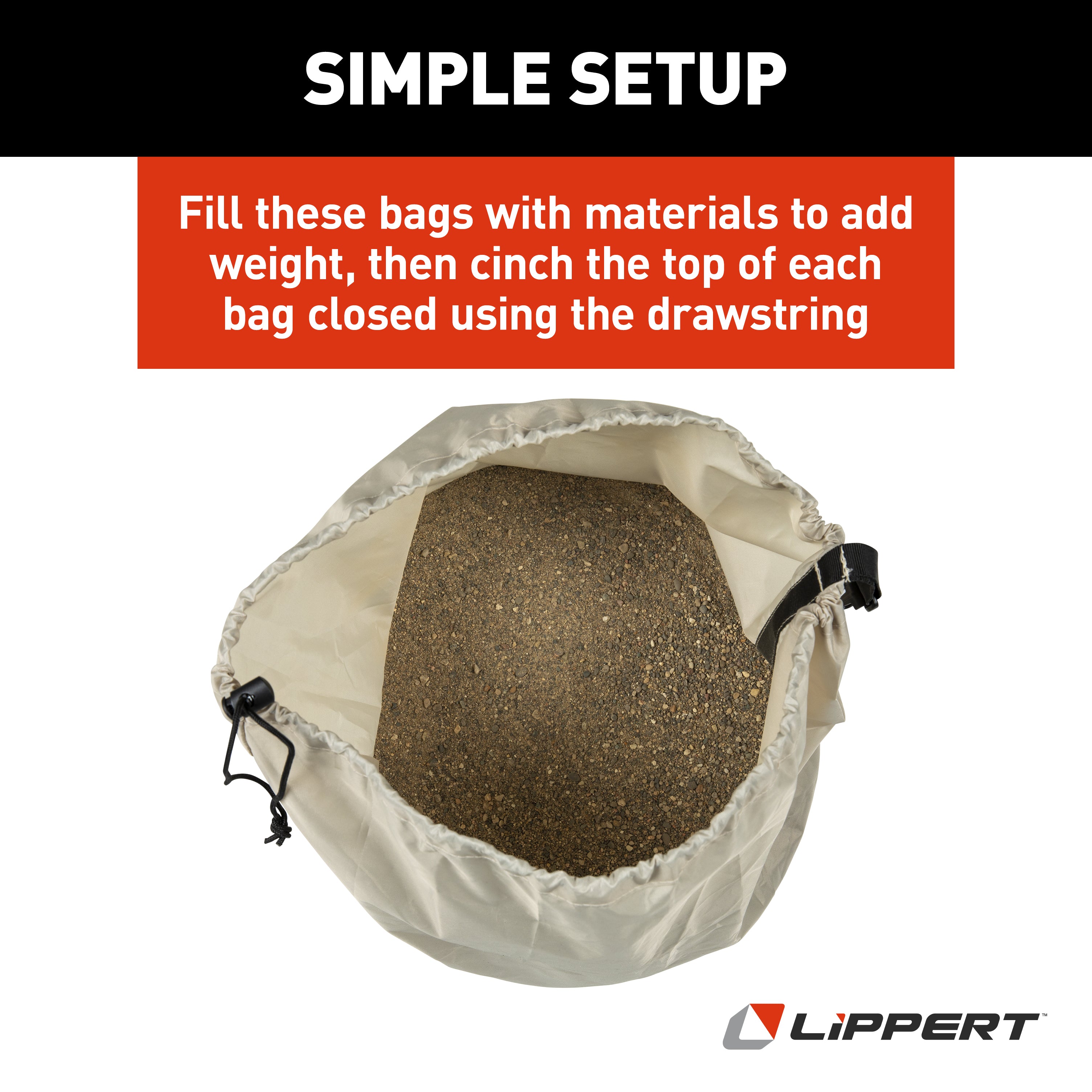 Lippert Picnic Popup Gazebo Sandbags - Image 4