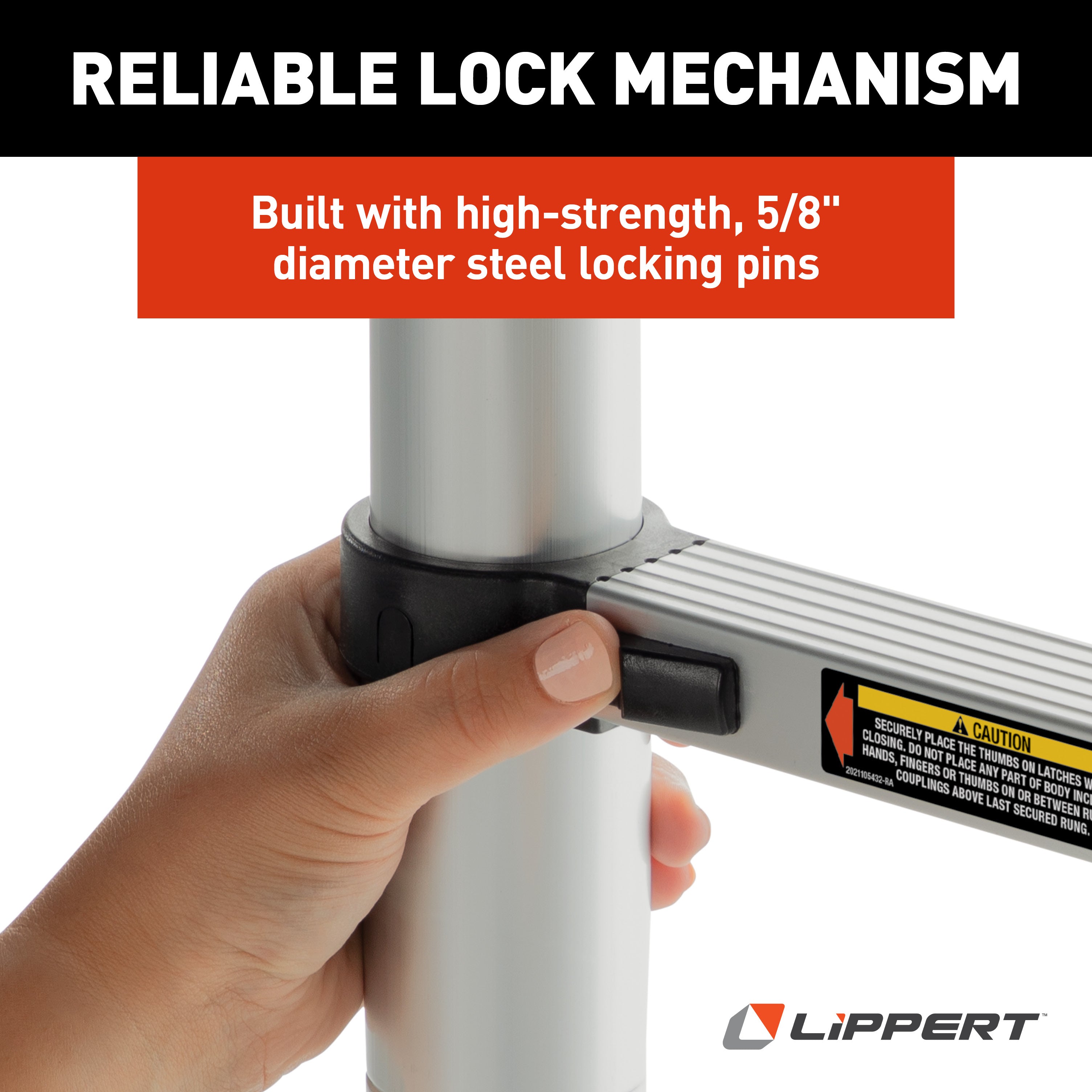 Lippert On-The-Go Ladder - 14.5' #2021126697 - Image 7