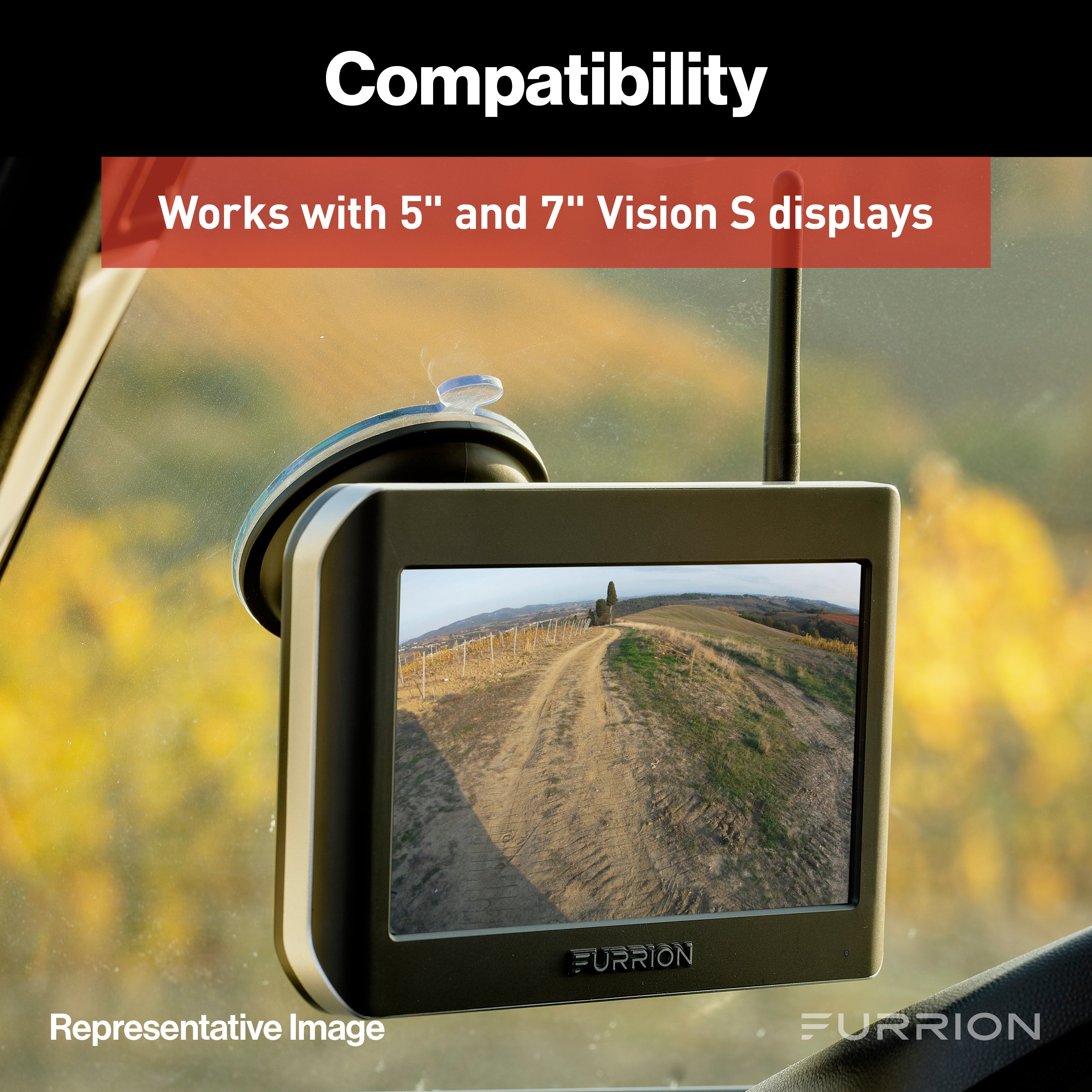 Furrion Vision S Side Rv Cameras With Amber Marker Lights - 1 Pair #Fce48Tash - Image 3