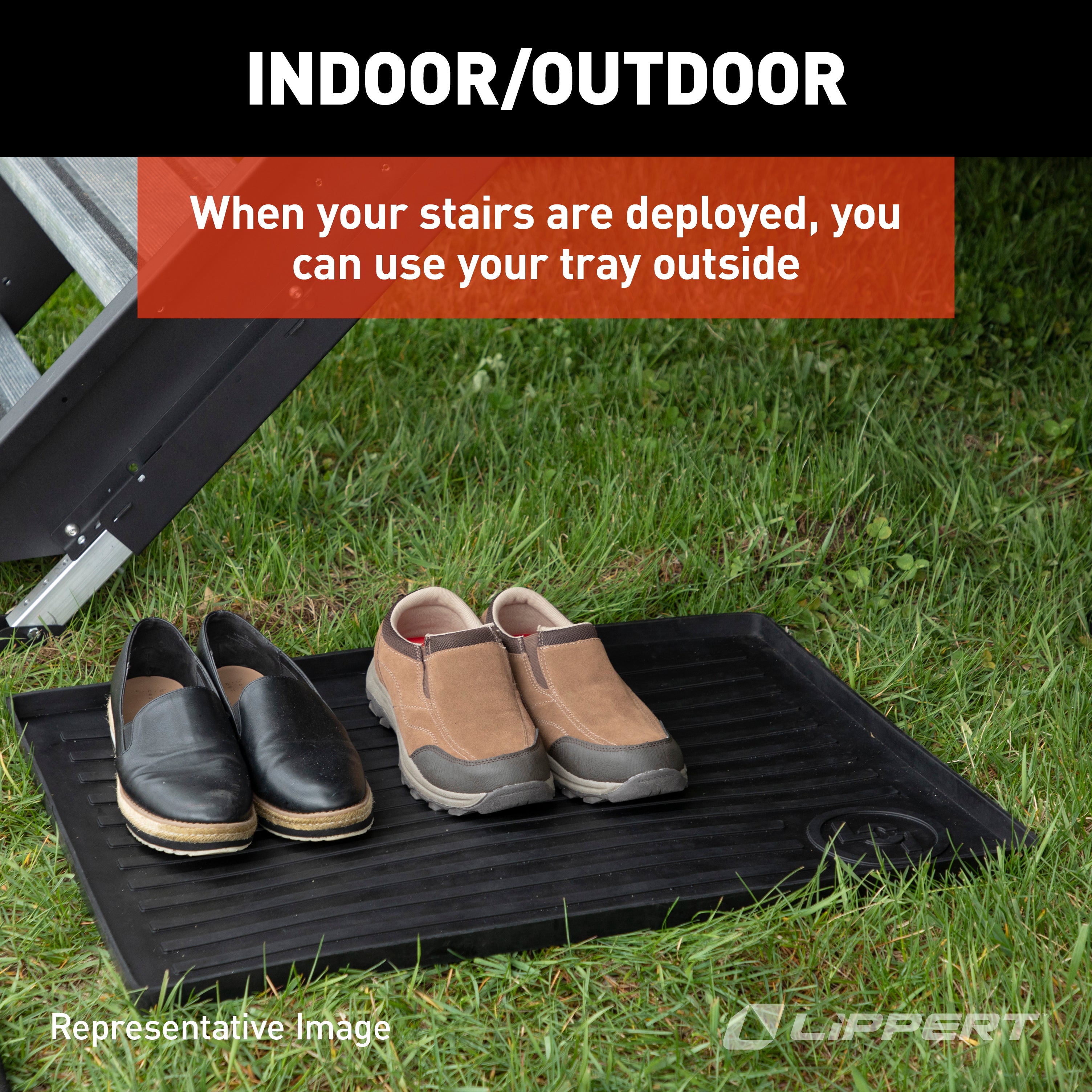 Lippert Solid Step All-Weather Floor Tray #801380 - Image 7
