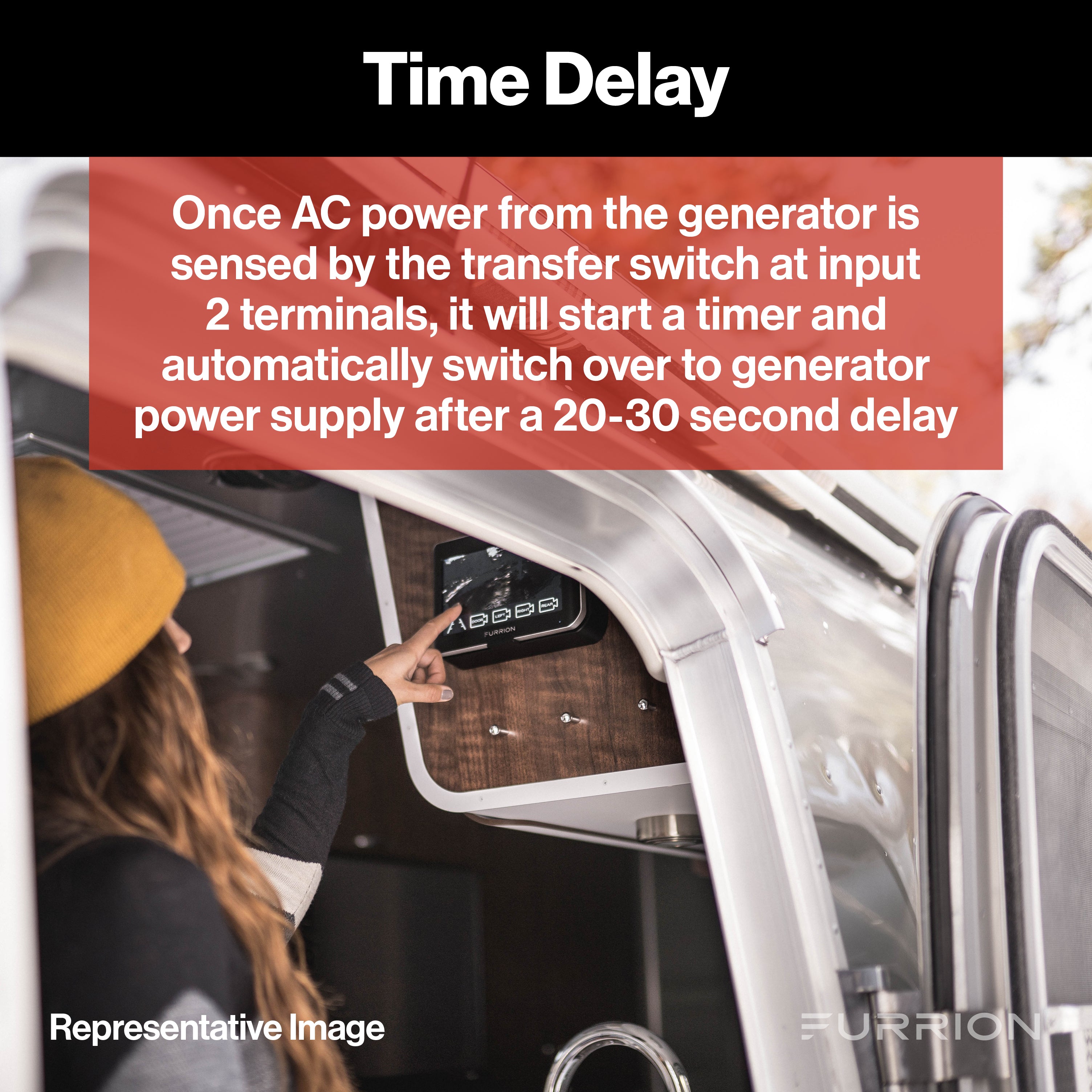 Furrion Transfer Switch - 30A, 125/250V #F30-Ats - Image 6