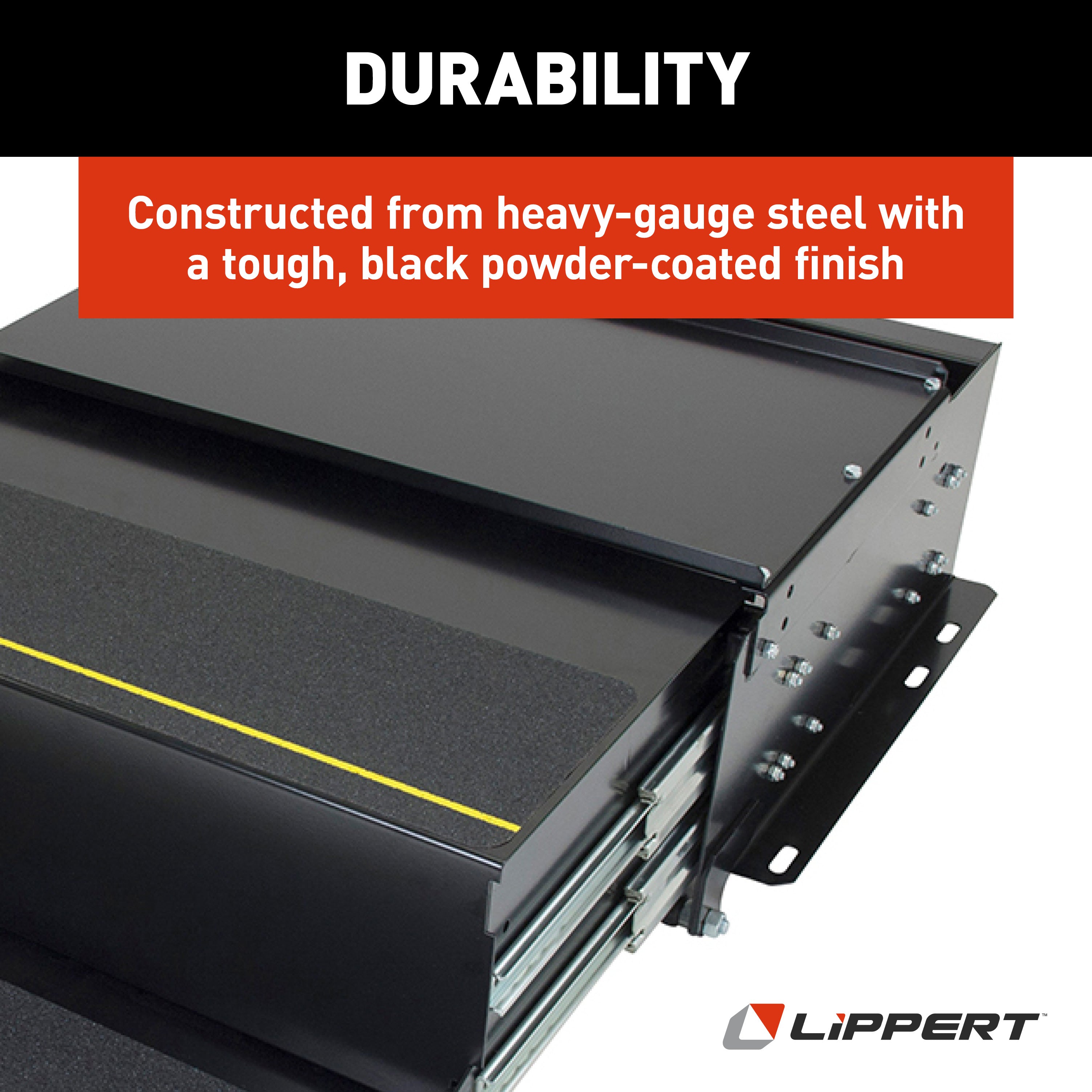 Lippert - 42 Series Slide Style Step Assembly With Logic Control Unit And No Switch Kit - Image 8