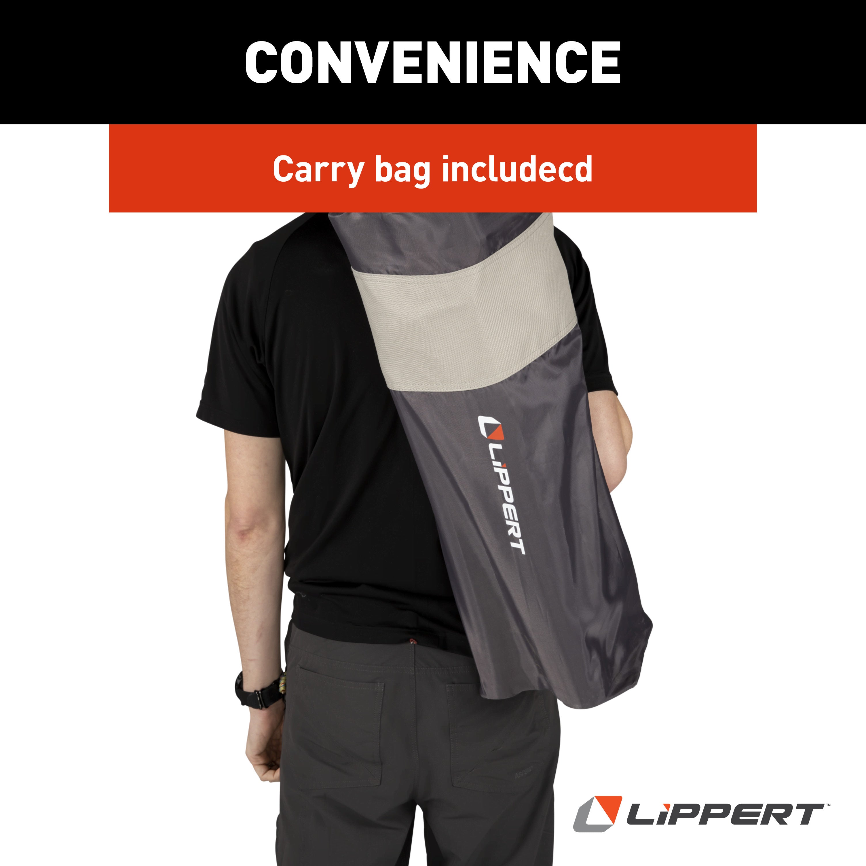 Lippert - Campfire Ottoman - Sand - Image 7