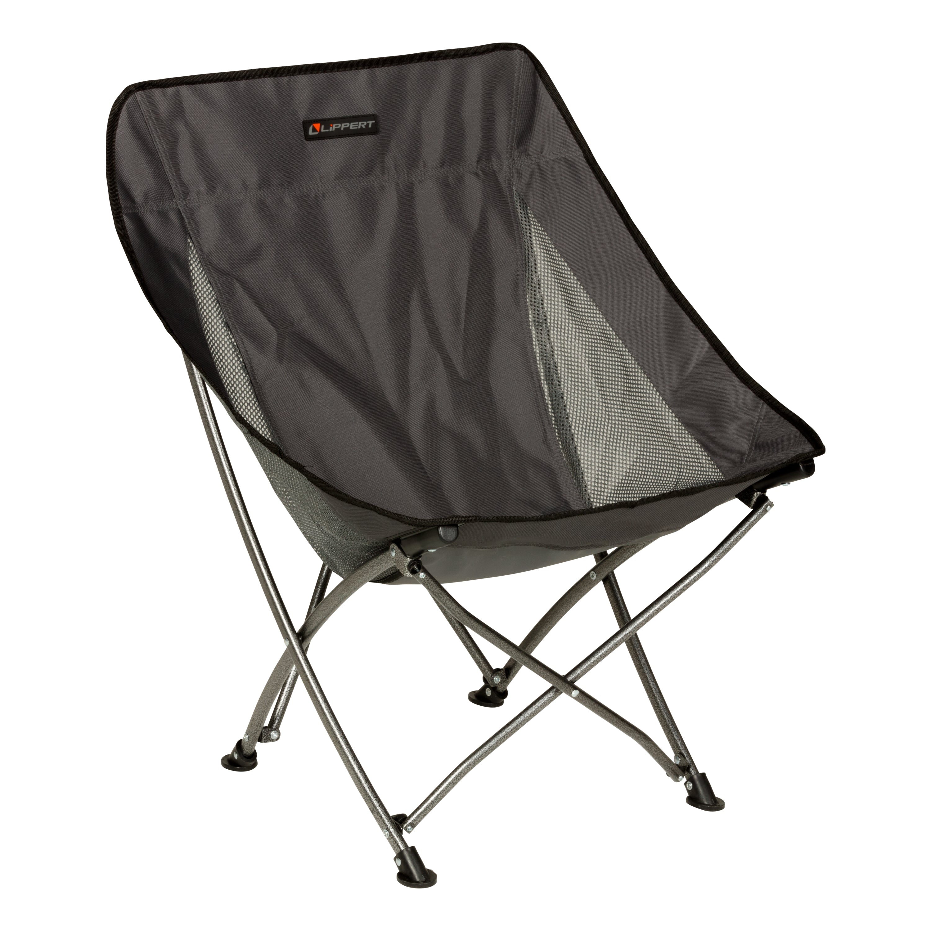 Lippert Baja Compact Camping Chair - Dark Grey - Image 1