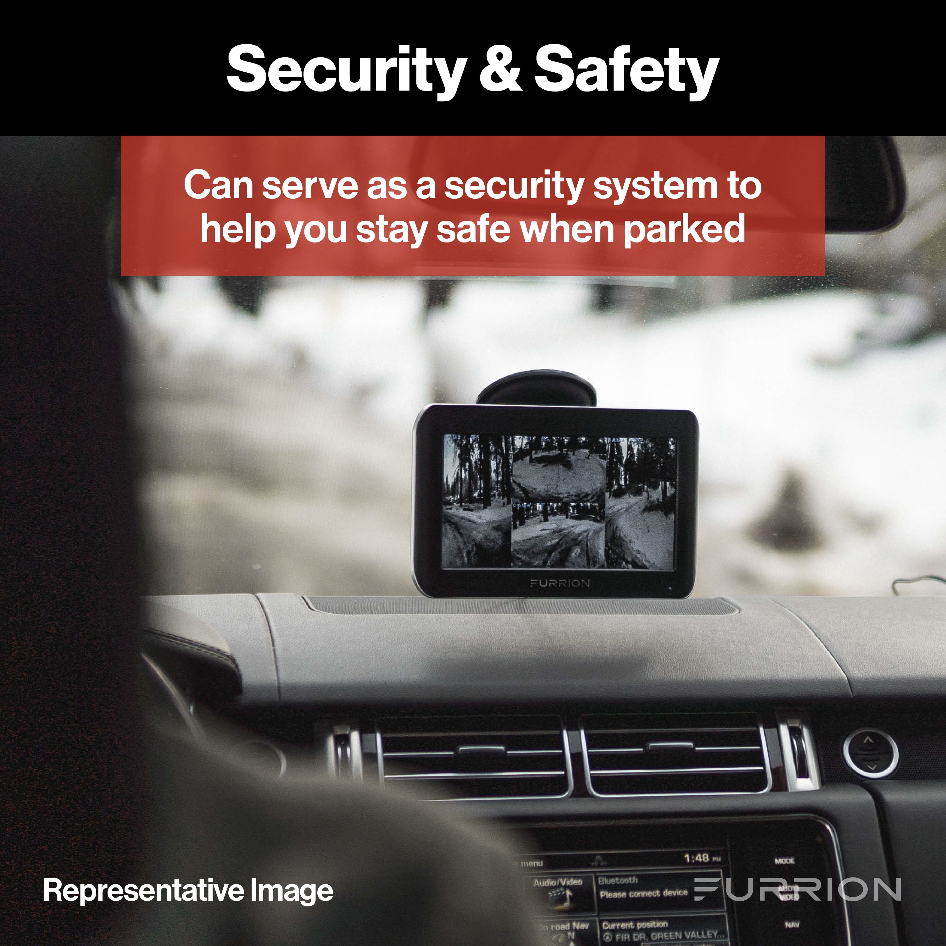 Furrion Vision S Rv Backup Camera System With 5" Monitor - Rear Sharkfin Camera #Fos05Tasf - Image 6