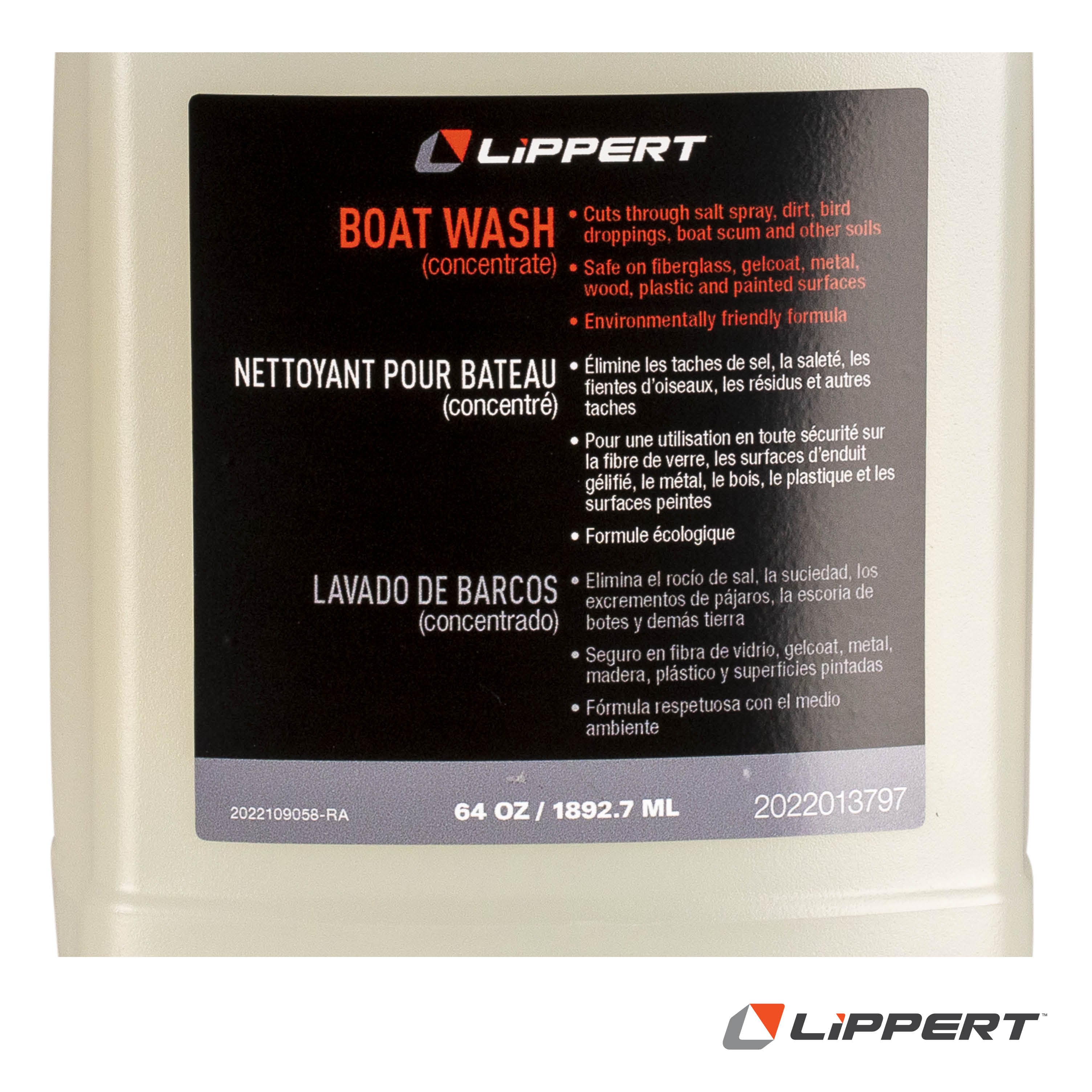 Lippert Boat Wash (Concentrate) - 64 Oz. - Image 2