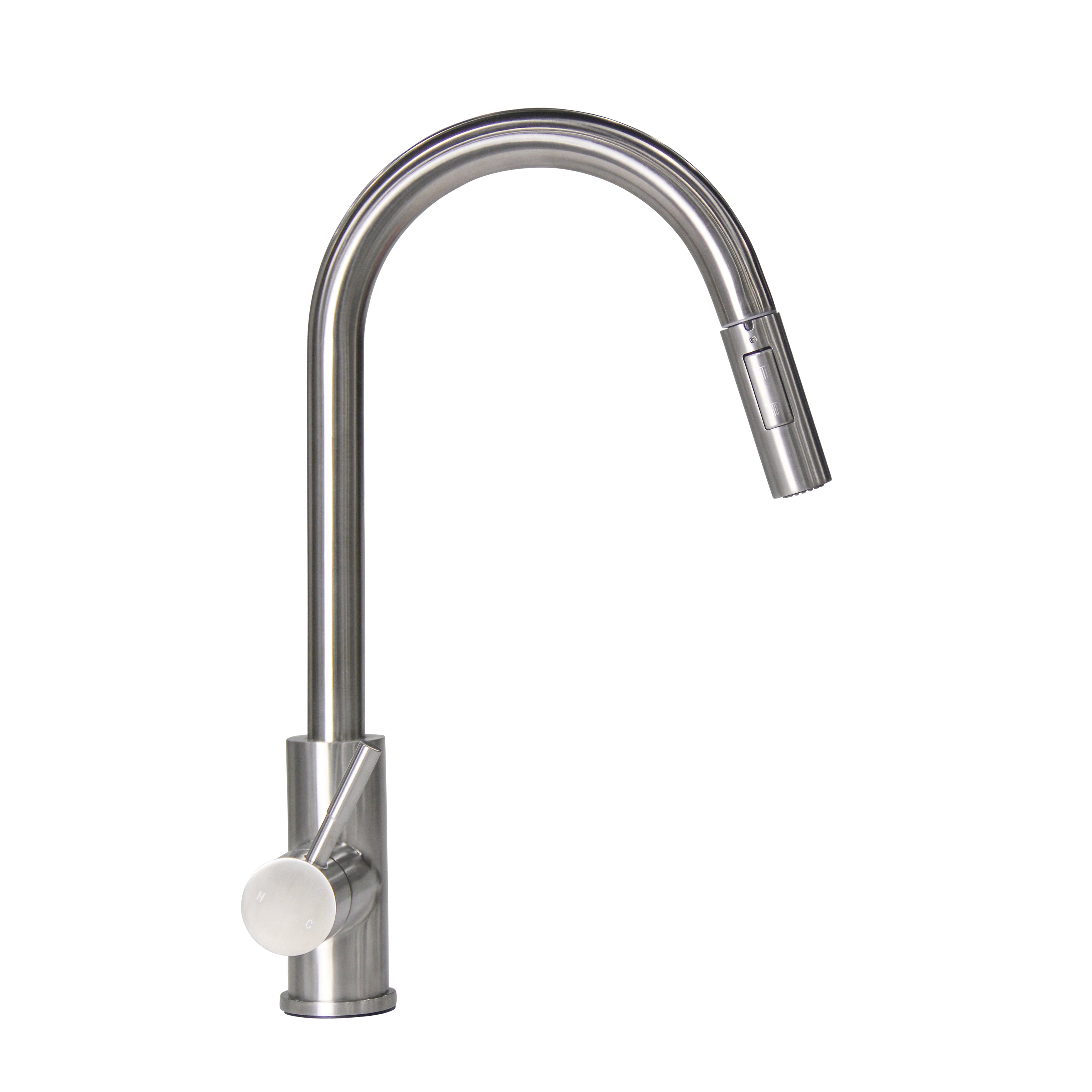 Lippert Flow Max Bullet Pull-Down Kitchen Faucet - Stainless Steel - Image 1