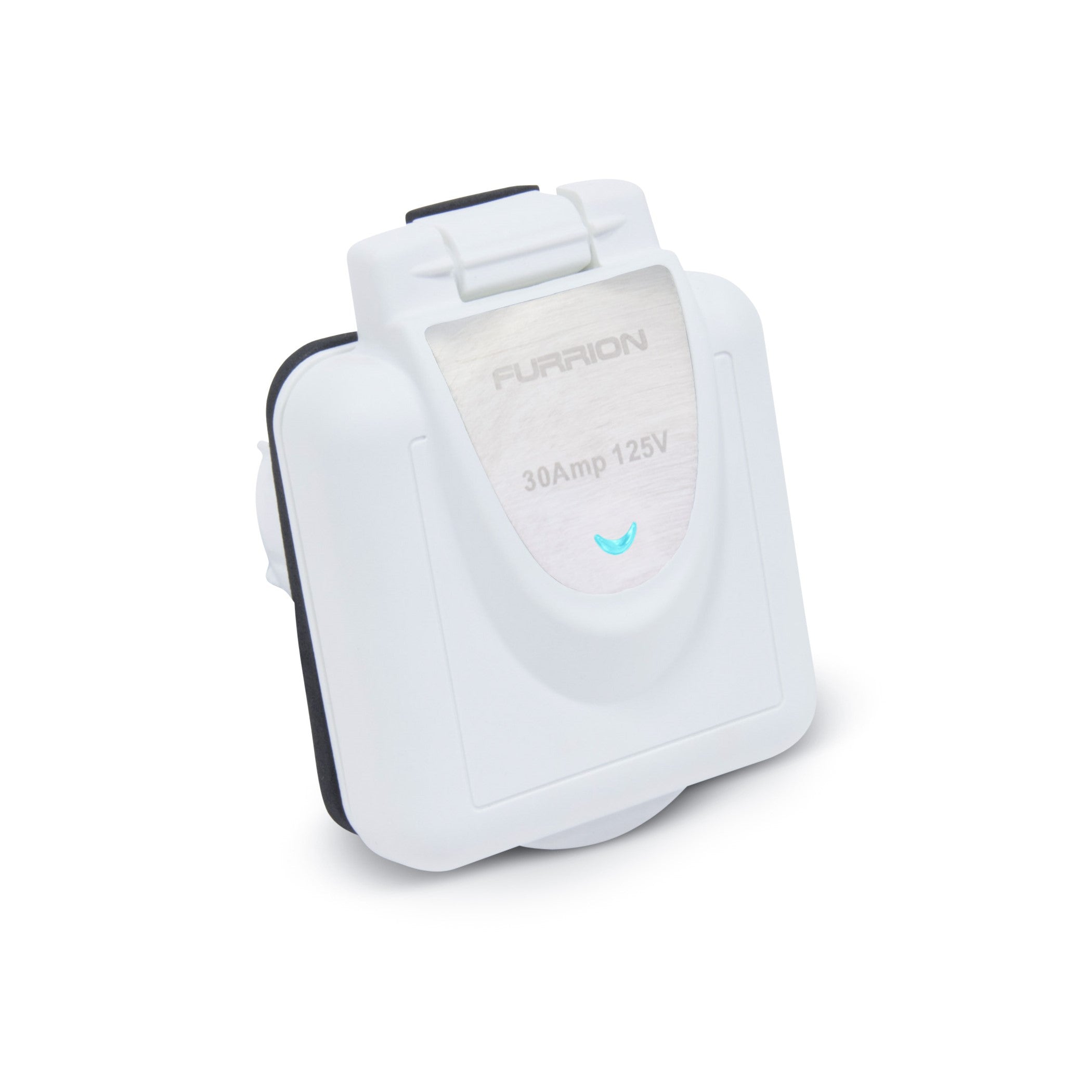 Furrion Powersmart Inlet - 30A, 125/250V, White #F30Its-Ps-Am - Image 1