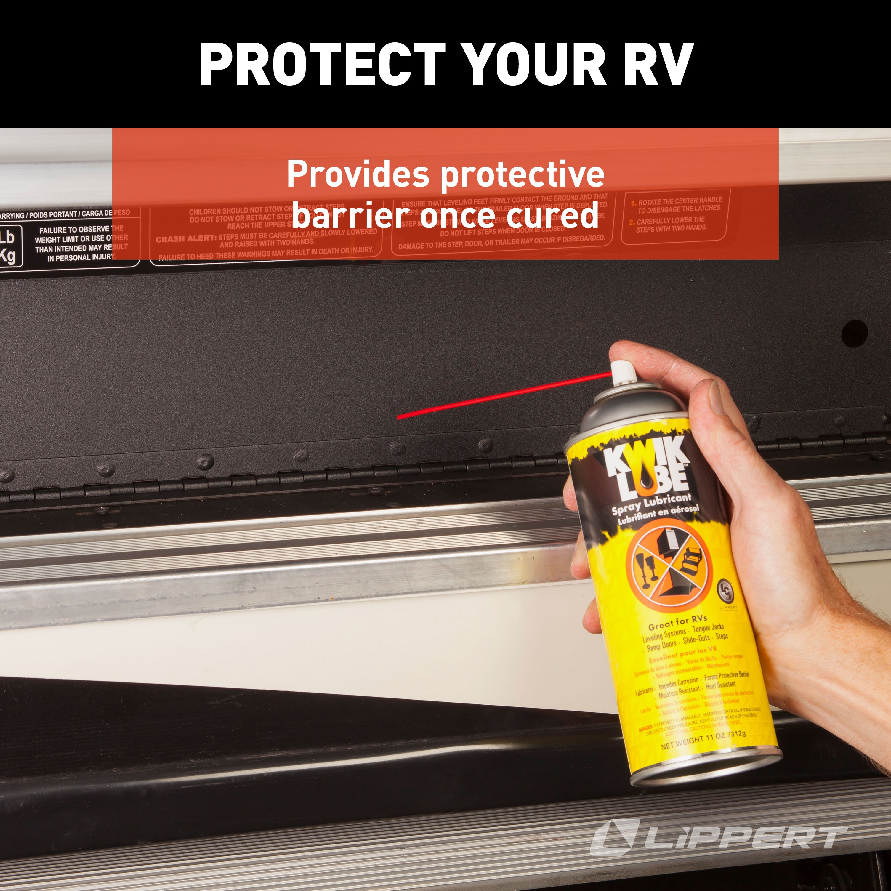 Lippert - Kwikee Kwiklube Case - 12 Cans (11 Oz. Each) - Image 4