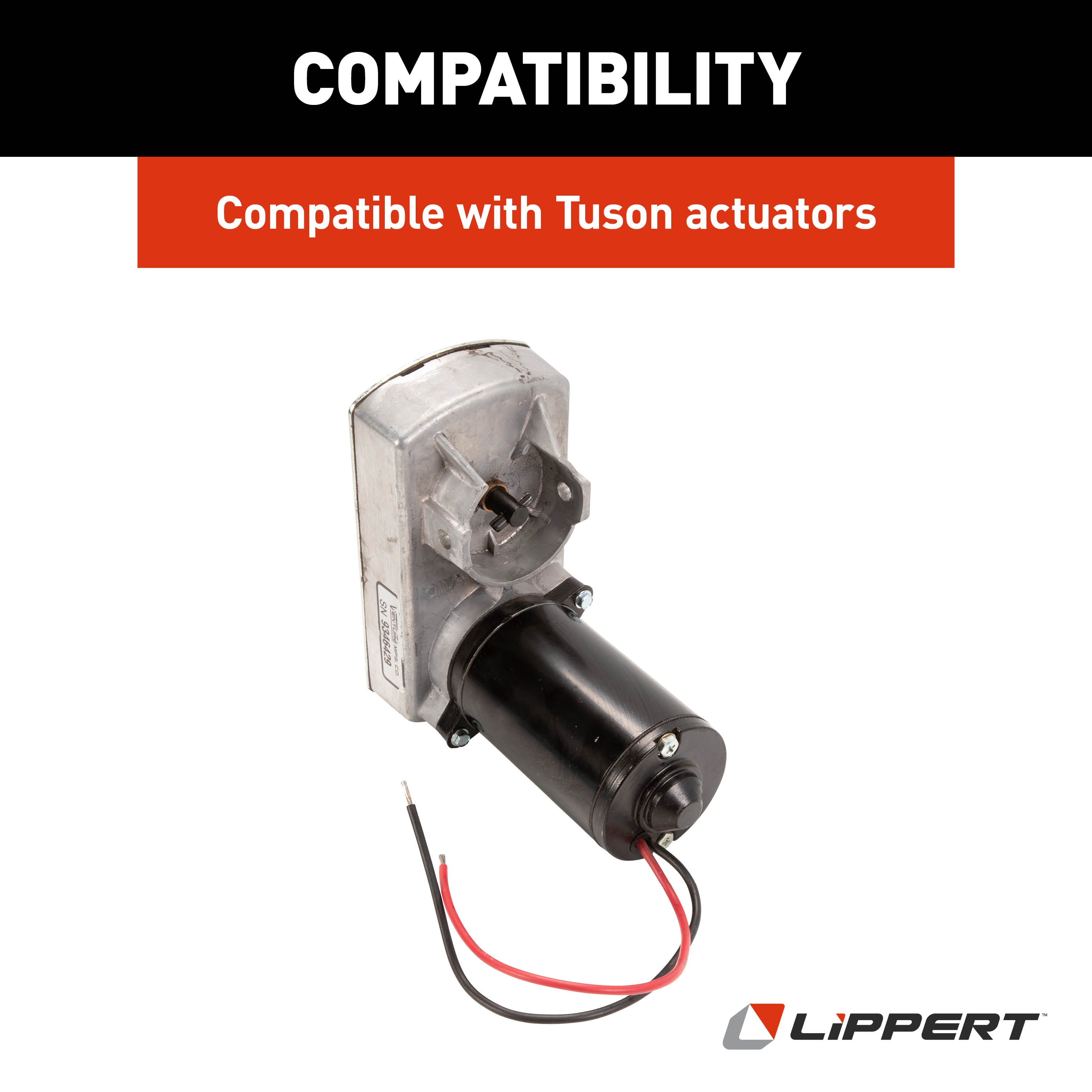 Lippert Replacement Through-Frame Rv Slide-Out Venture Tuson 18:1 Motor #7694597 - Image 7