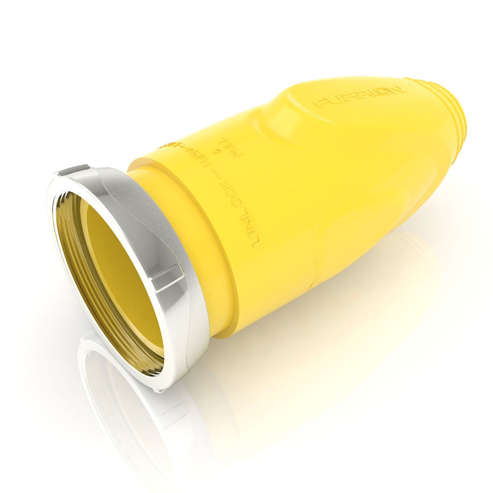 Furrion 50A Female Connection Cover - Yellow #F50Cvl-Sy - Image 1