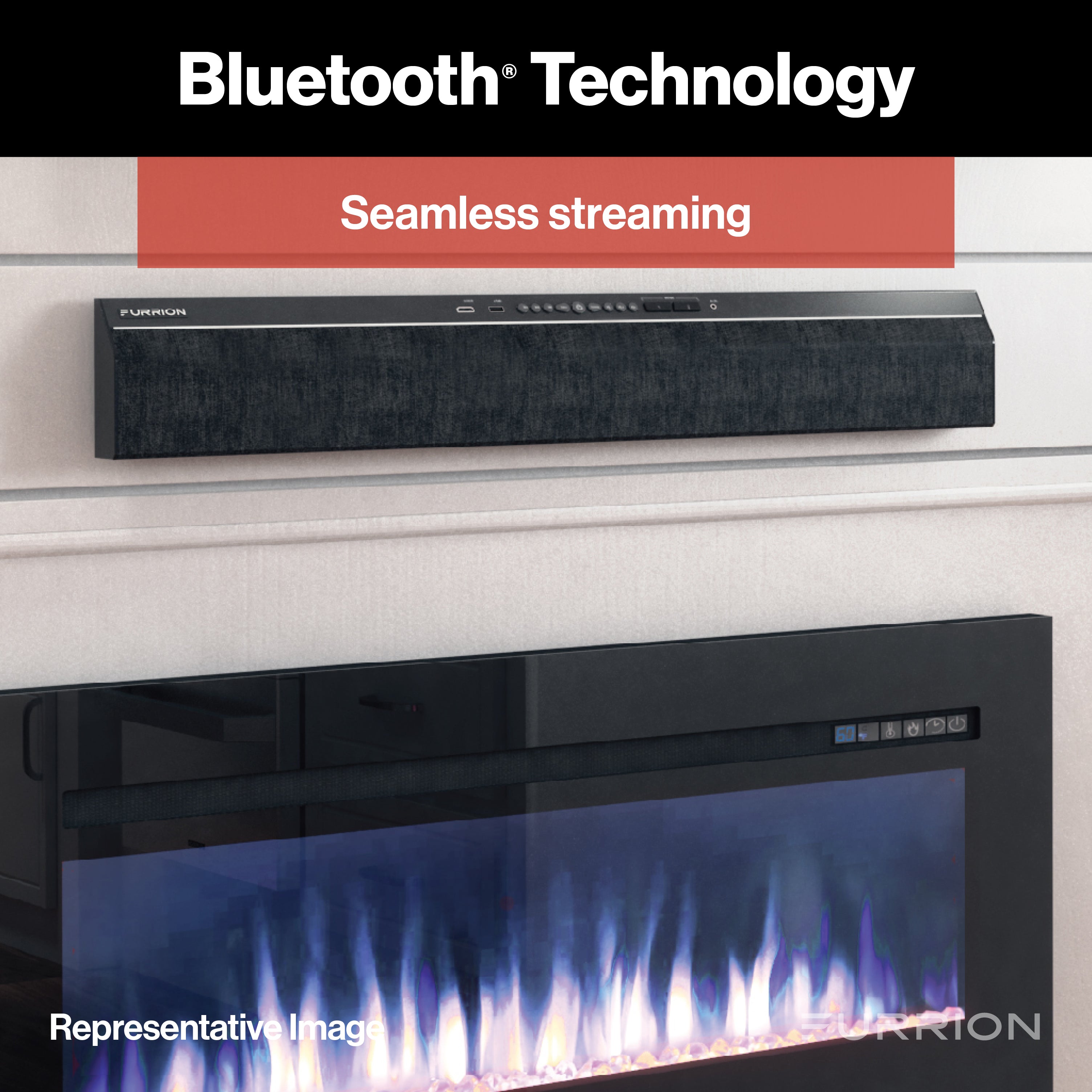 Furrion 2-Zone Soundbar Speaker With Fm, Bluetooth, Hdmi, And Usb #Fsb2N25Mc-Bl - Image 5