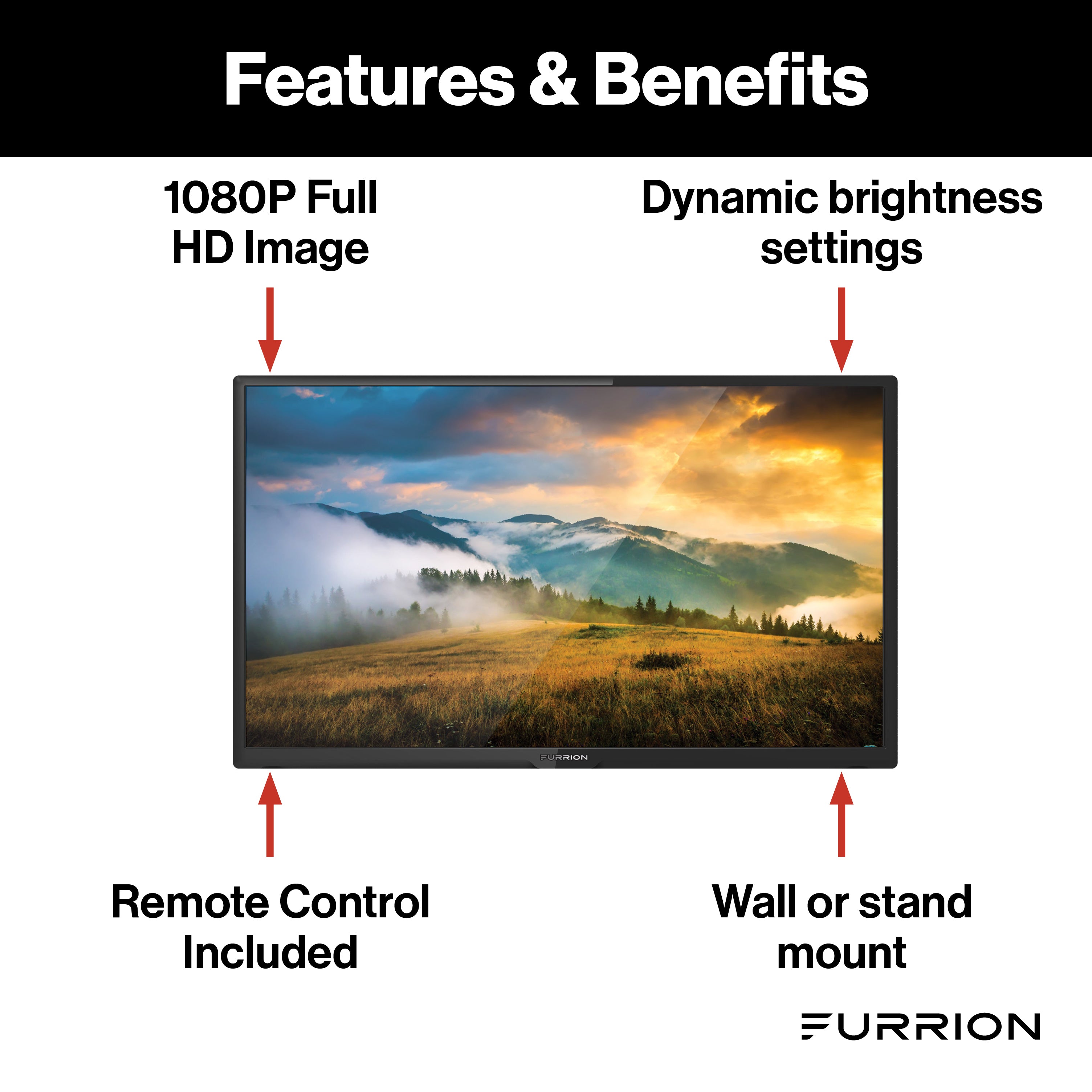 Furrion Direct Led Tv - 28" #Fehs28Caa - Image 3