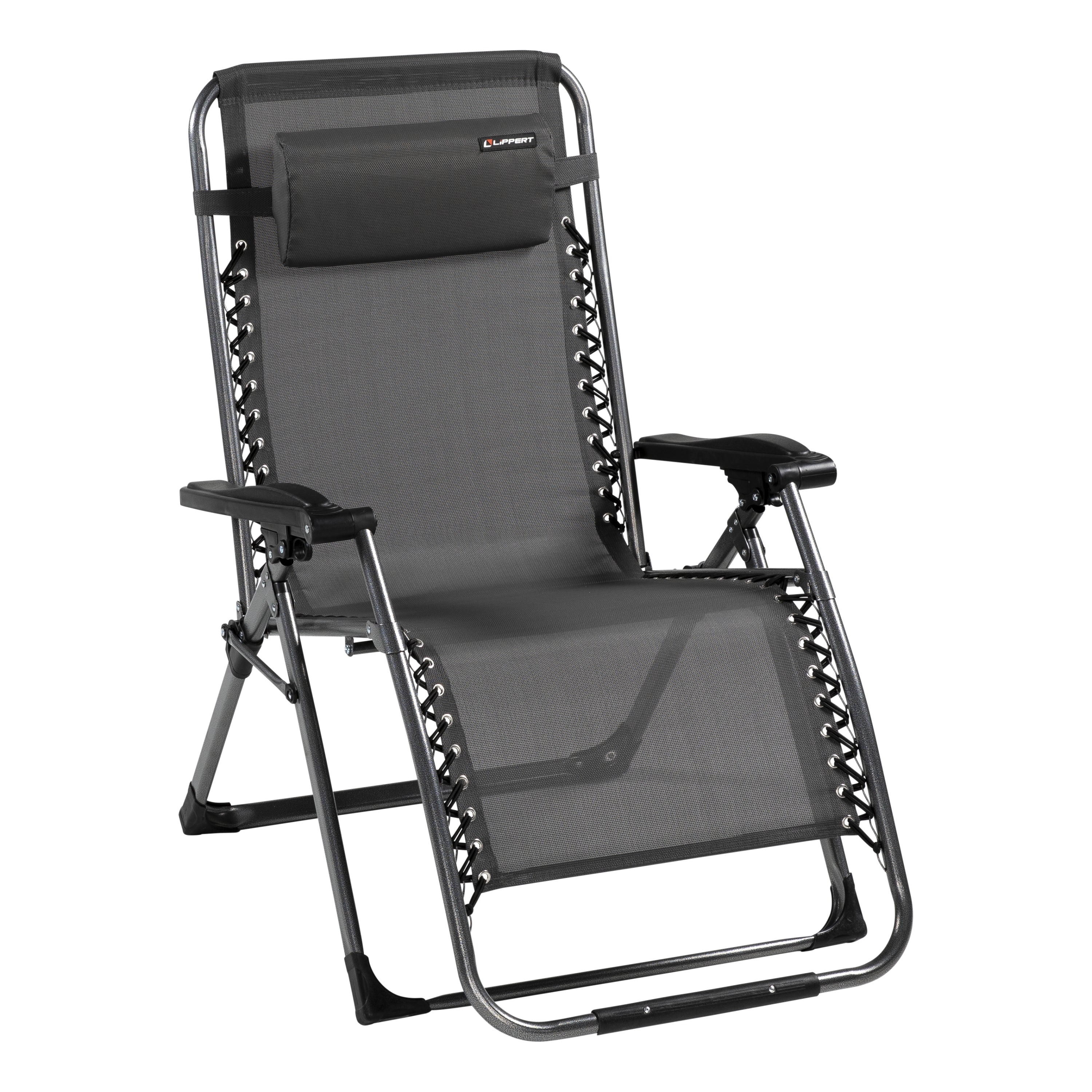 Lippert - Stargazer Plus Zero-Gravity Chair - Dark Grey - Image 1