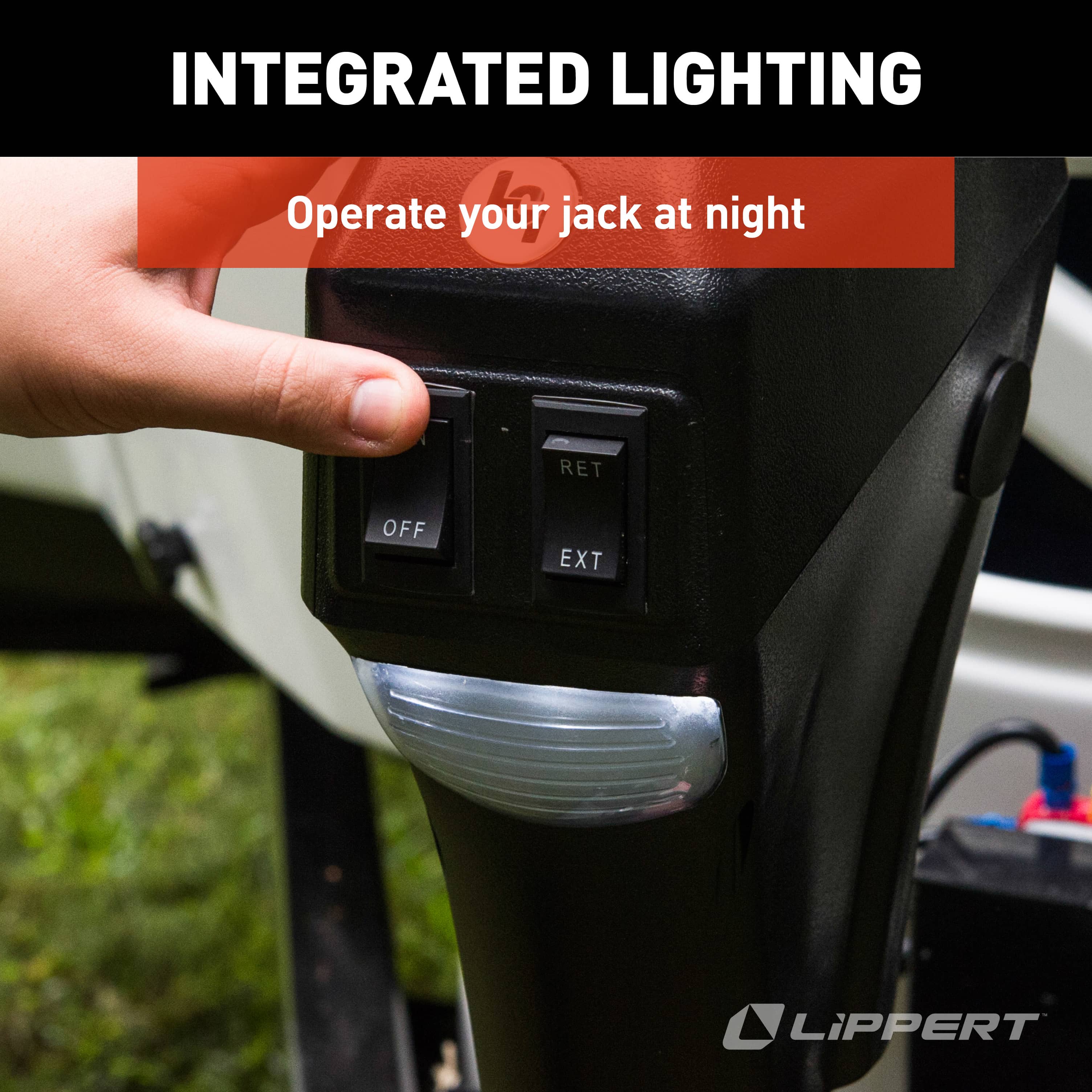 Lippert - Power Tongue Jack - Black - Image 6