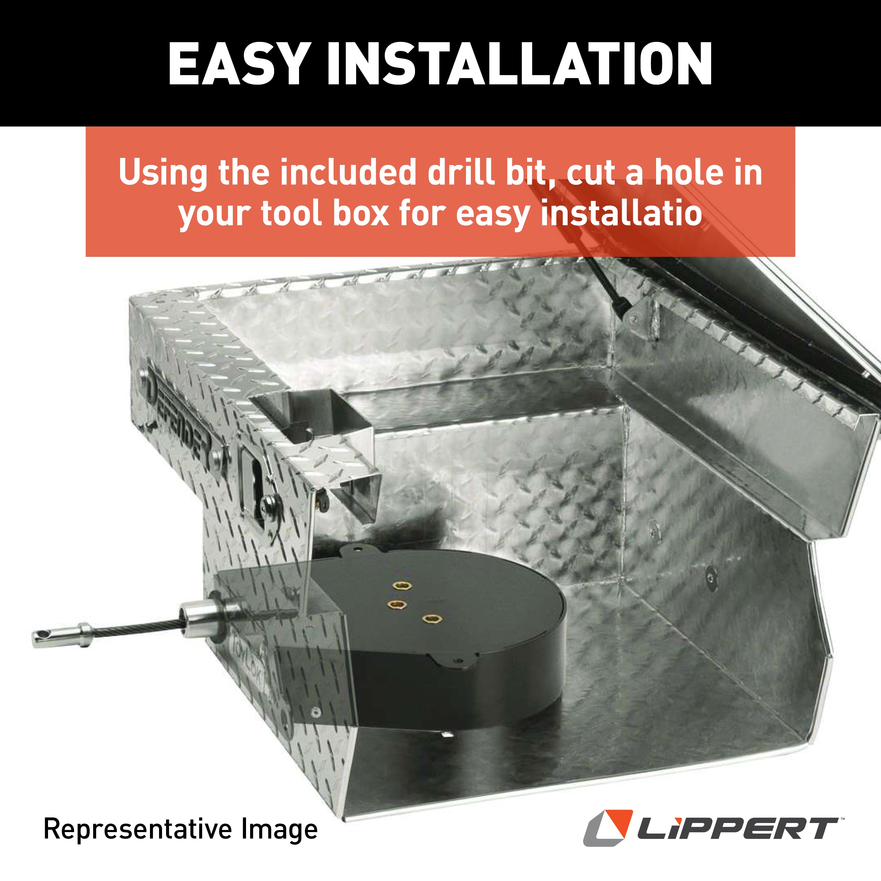 Lippert - Toylok Truck Tool Box Mounting Kit - Image 3