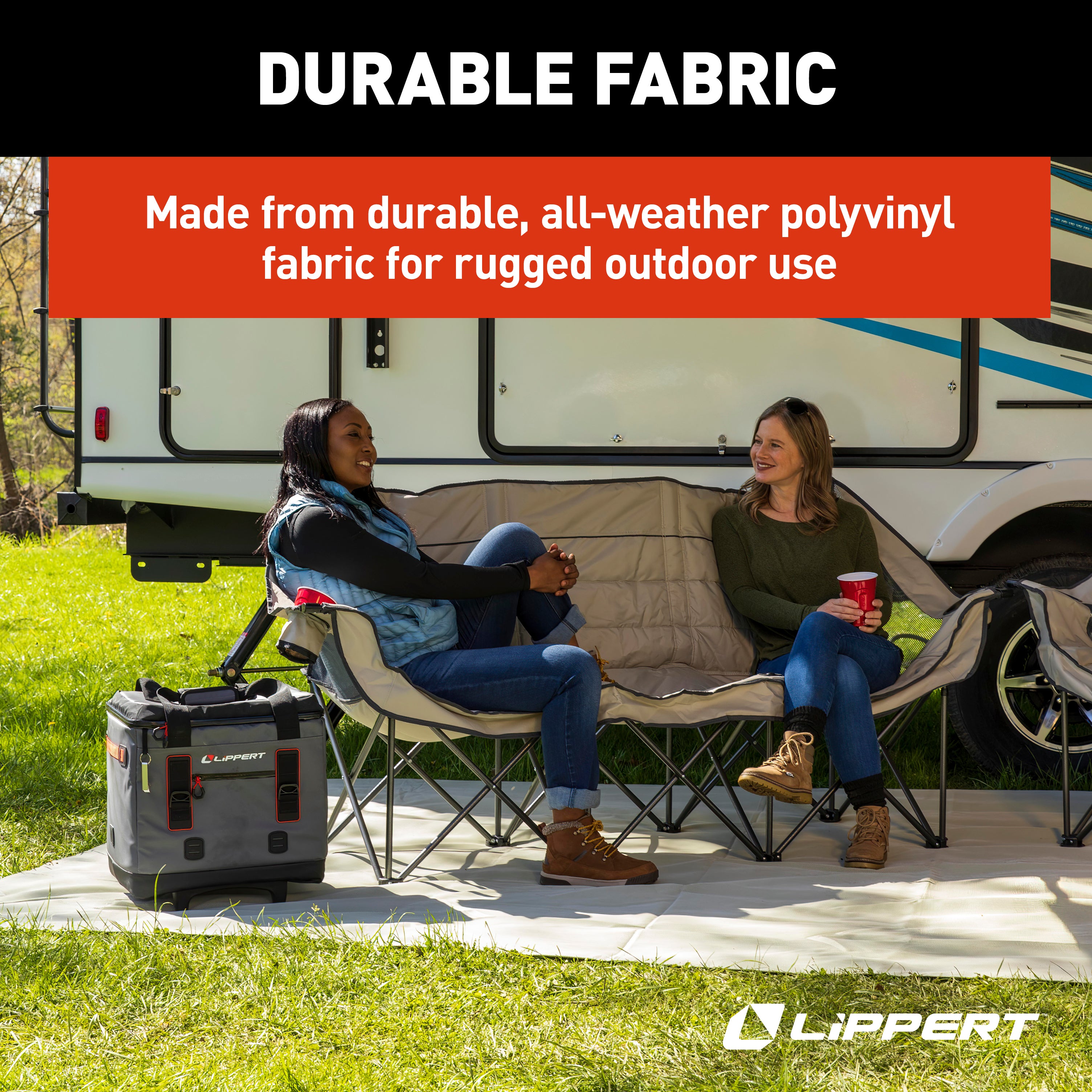 Lippert Outdoor Patio Rug - Sage, 8' X 16' - Image 4