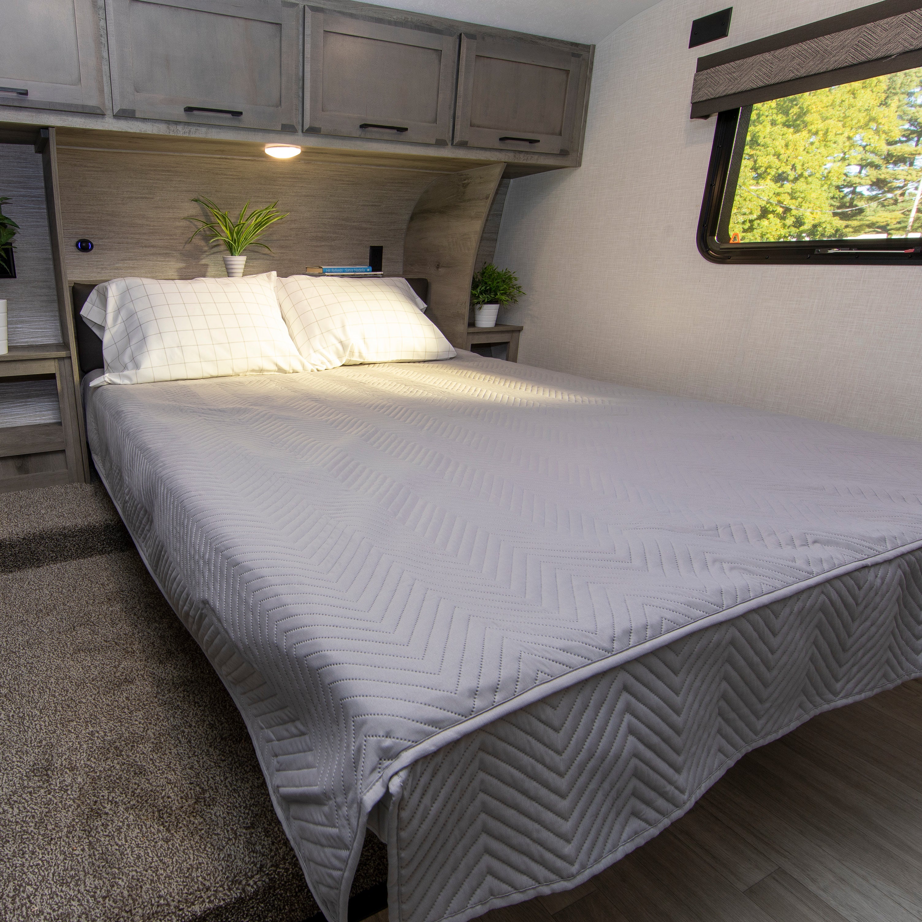 Thomas Payne Easy Zzzs Rv Bedding Set - Narrow King, Grey #2022107821 - Image 8