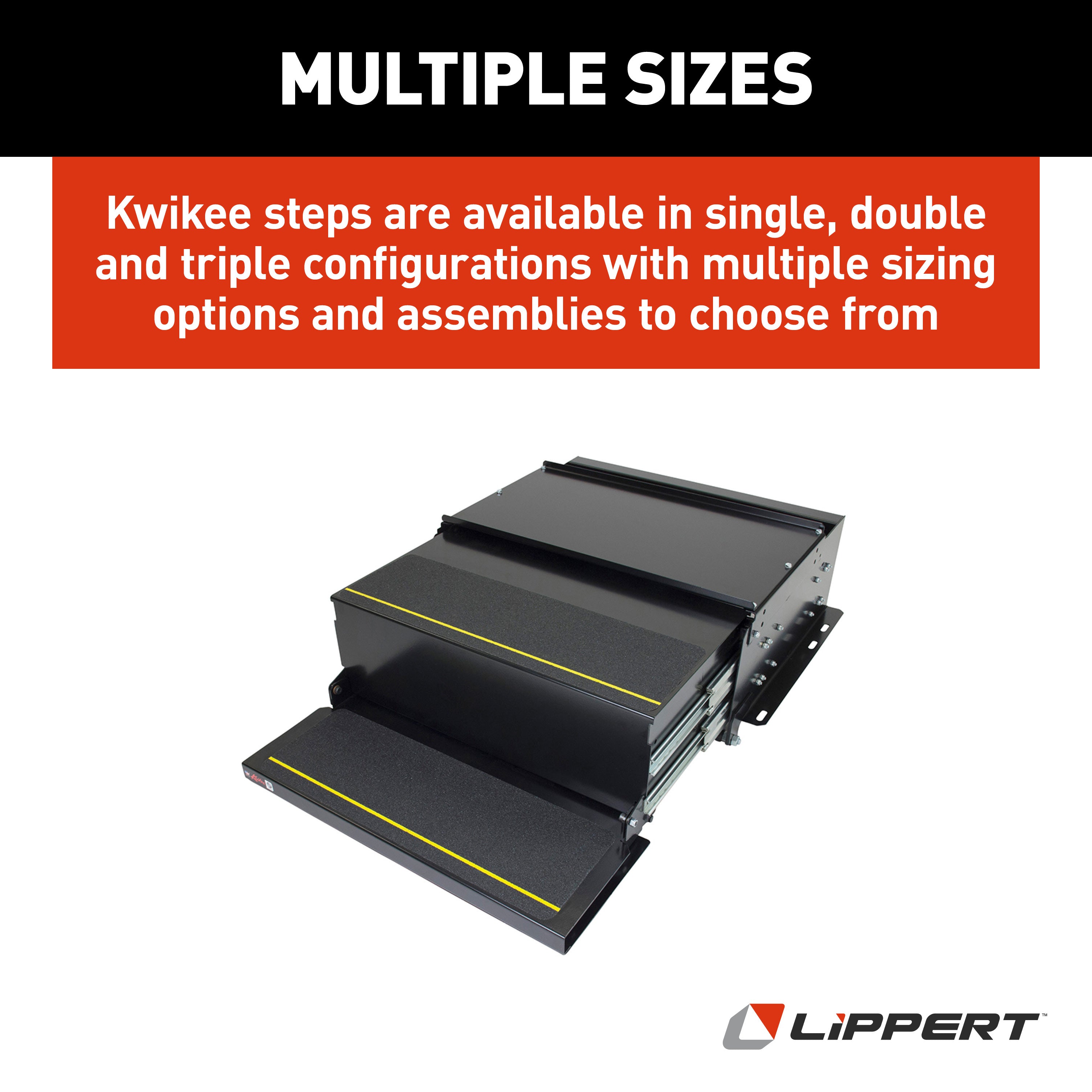 Lippert - 42 Series Slide Style Step Assembly With Logic Control Unit And No Switch Kit - Image 6