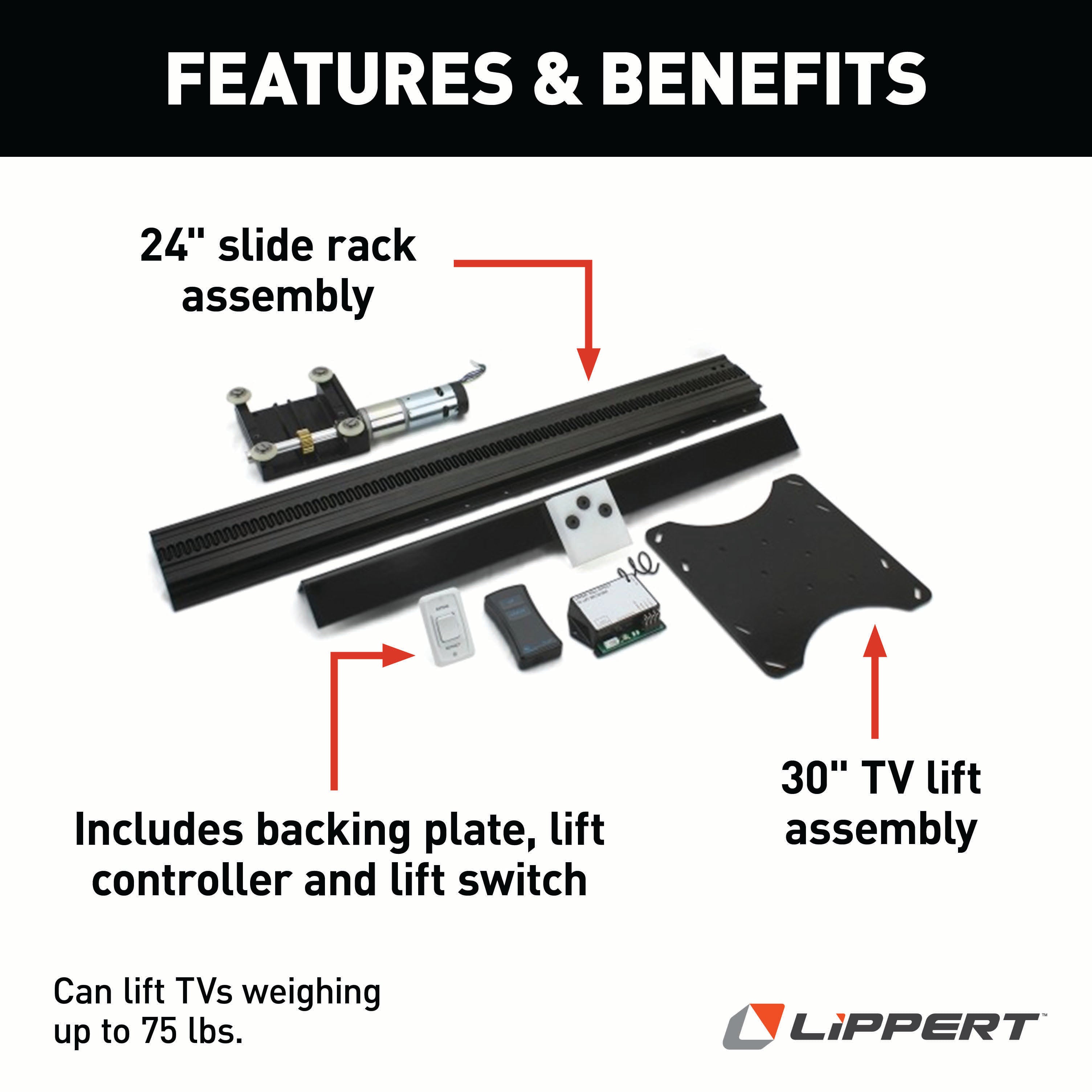 Lippert - Schwintek Tv Lift System - Image 2