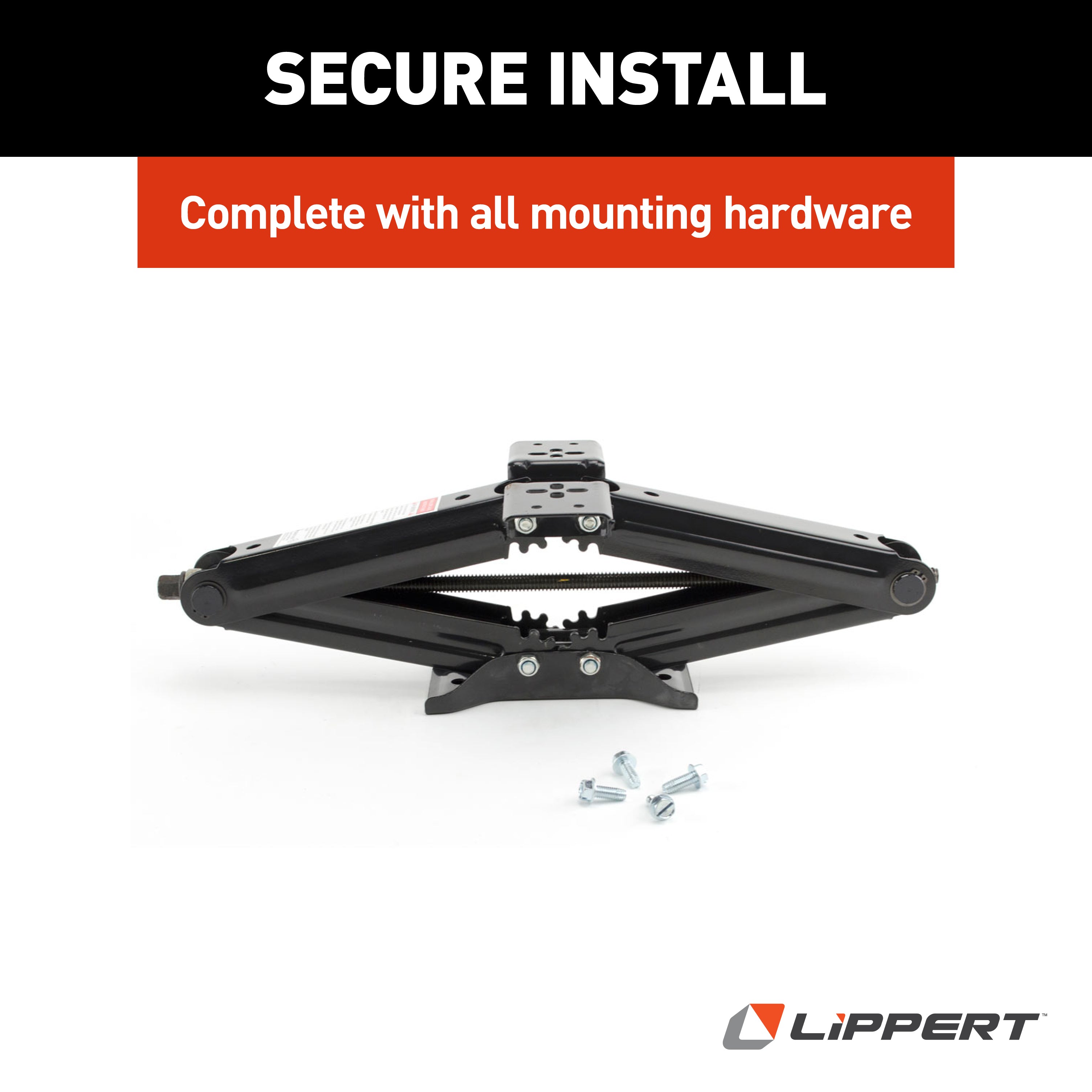 Lippert Manual Rv Scissor Jack Kit - 24" (Single Pack) #115780 - Image 5