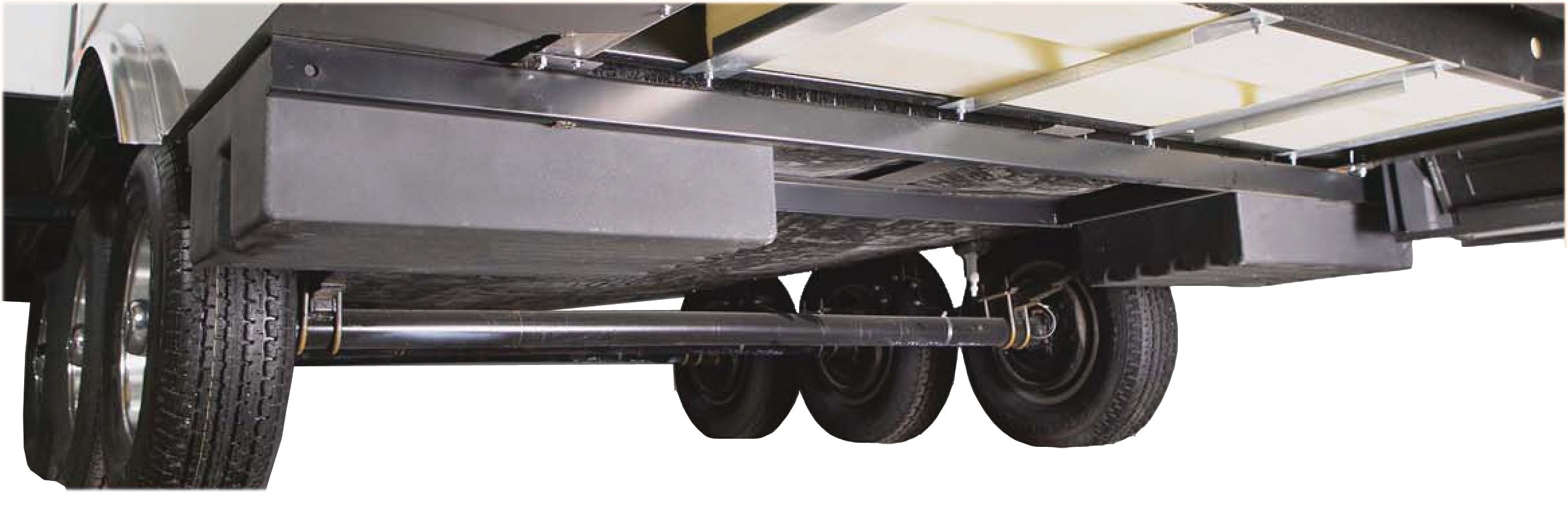 Lippert Rv Underchassis Large Double Bin Storage System - 99.5" X 22.5" #236558 - Image 8