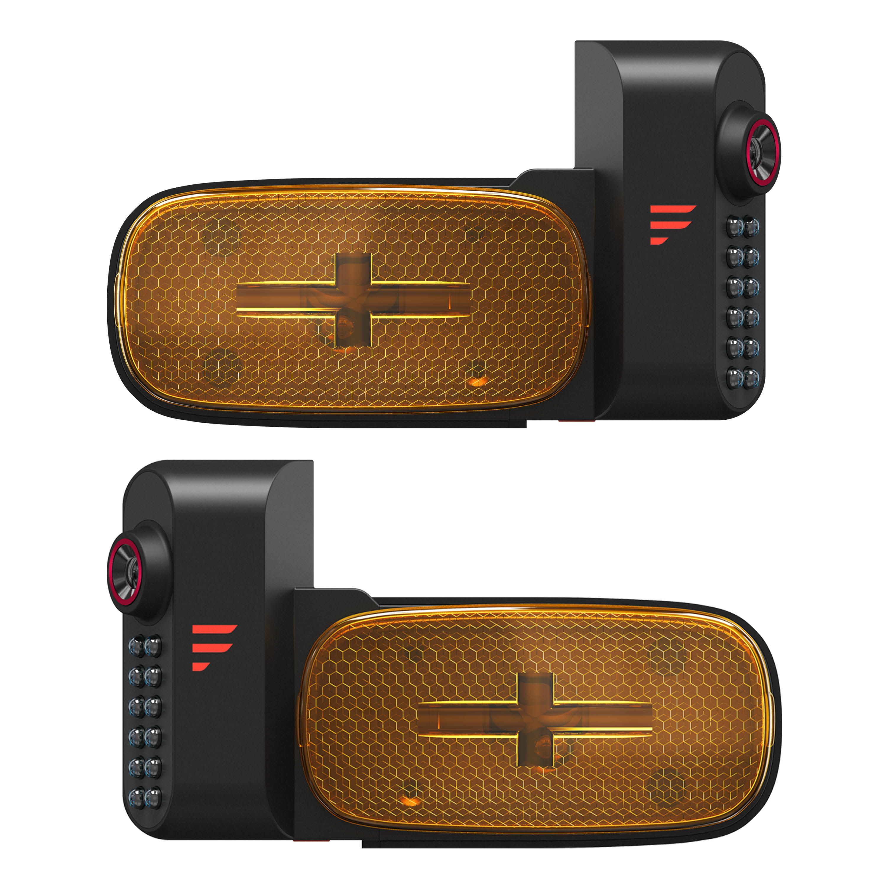 Furrion Vision S+ Rv Observation System - Left & Right Side Cameras With Led Marker Lights #Fcefdtash - Image 1
