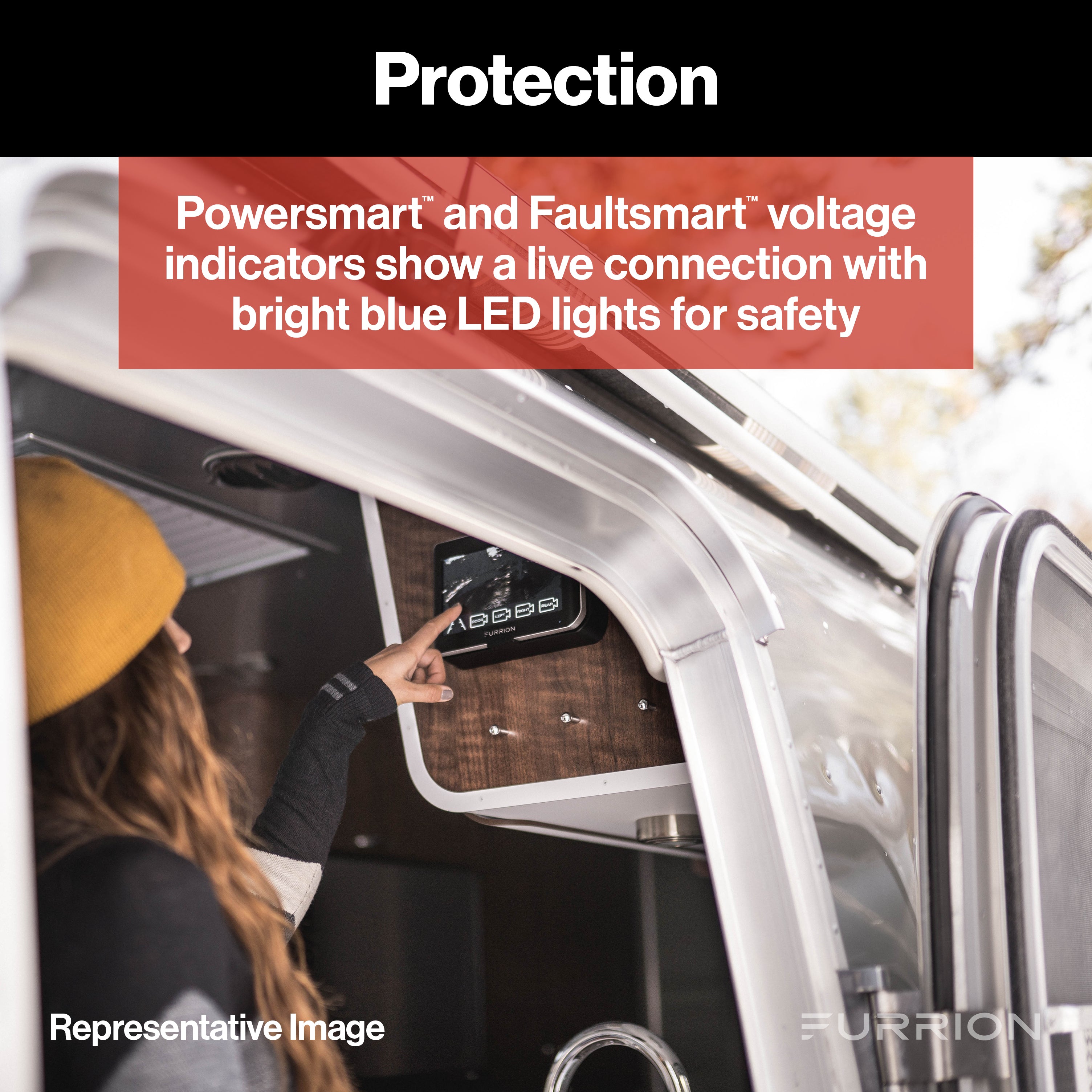 Furrion Pigtail Adapter - 30A Connector To 30A 4-Prong Plug, Black #Fp31Gen4R-Sb - Image 5