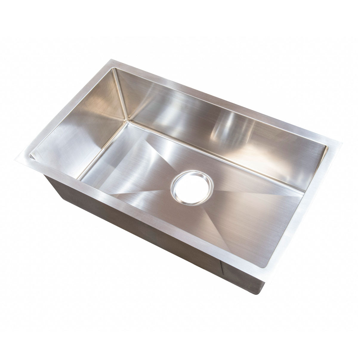 Lippert - Single Square Sink; 25" X 15" X 7" (Stainless Steel) - Image 1