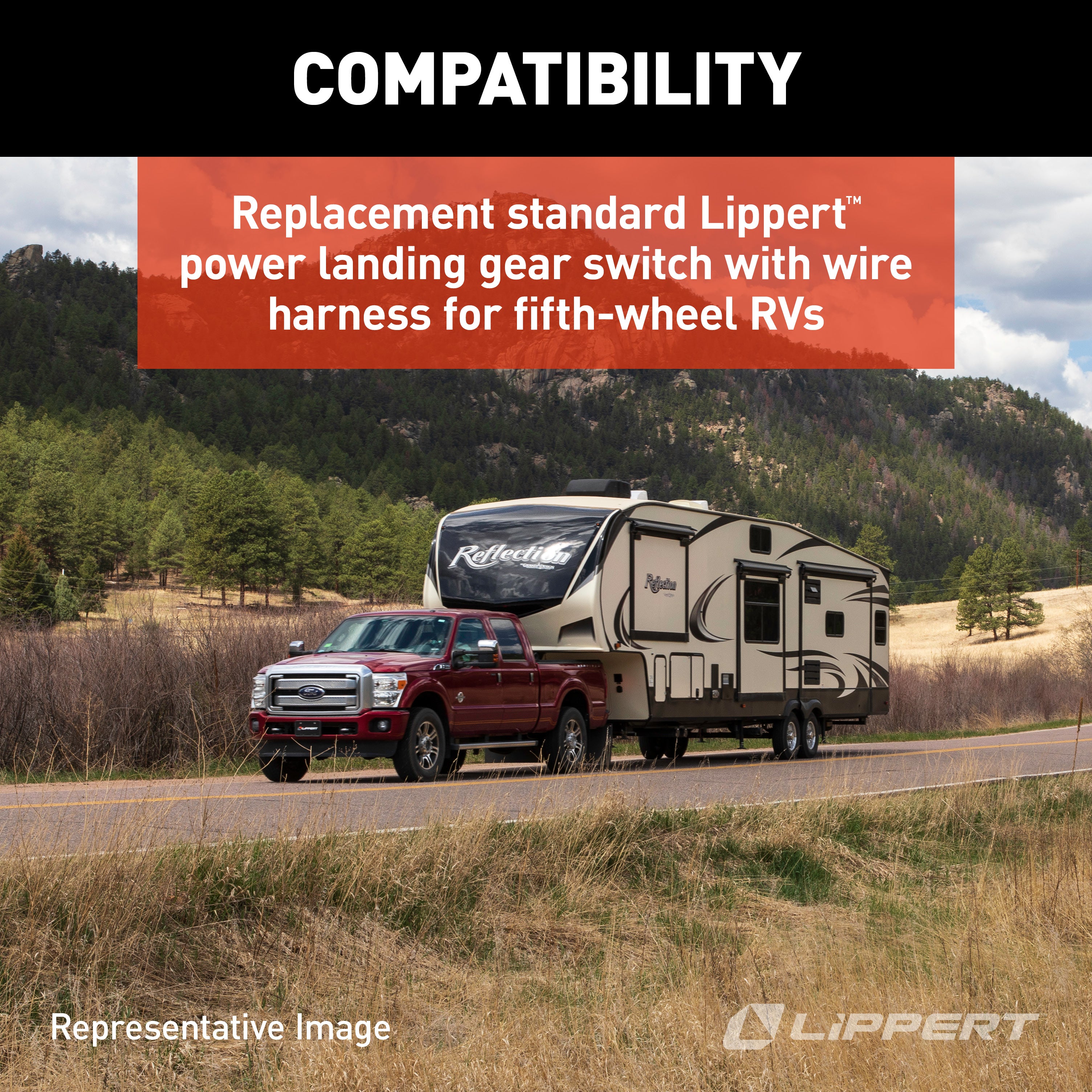 Lippert Replacement Rv Landing Gear White Ip-Rated Switch & Harness #145236 - Image 3