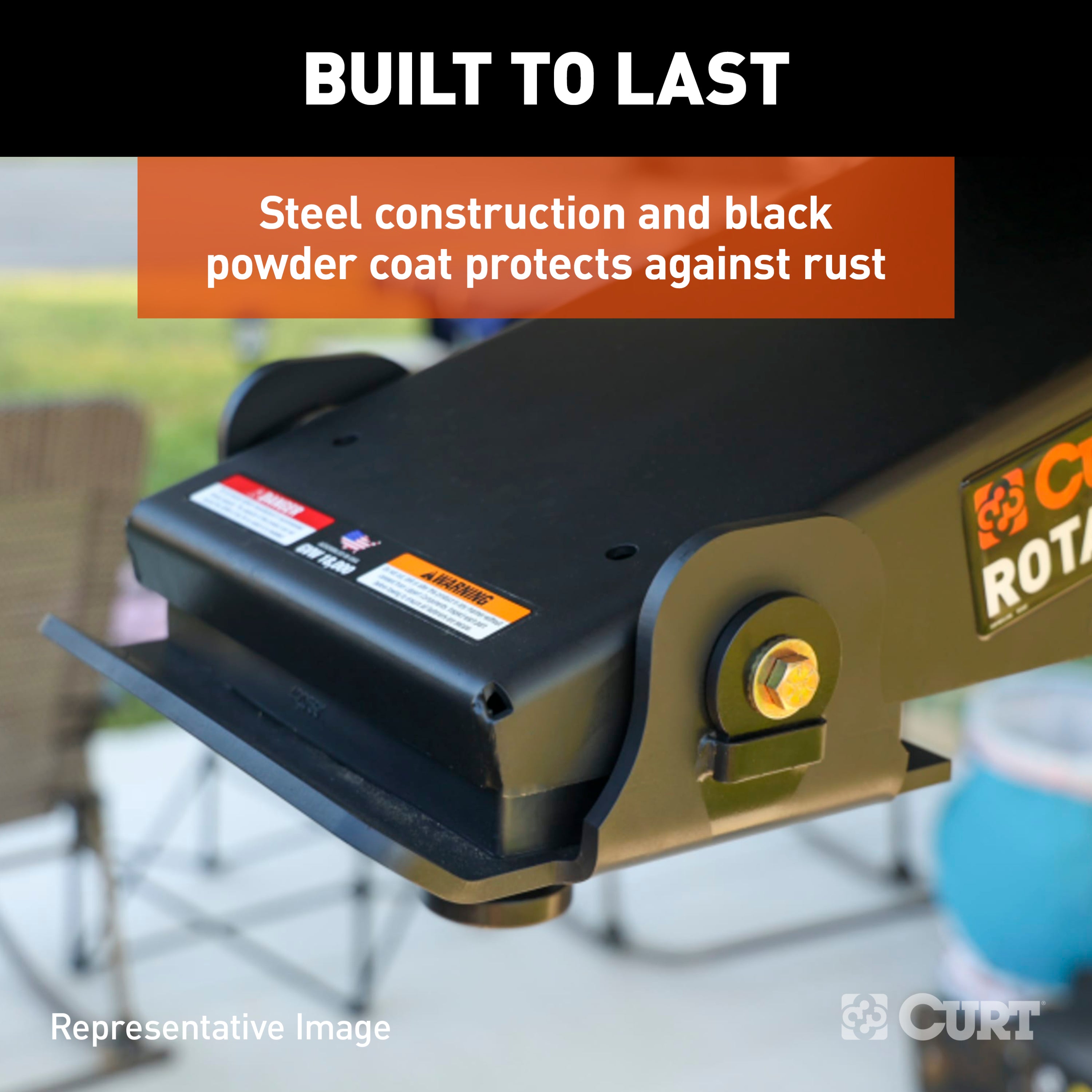 Curt M19 Rota-Flex Pin Box - 19,000 Lbs - Image 6