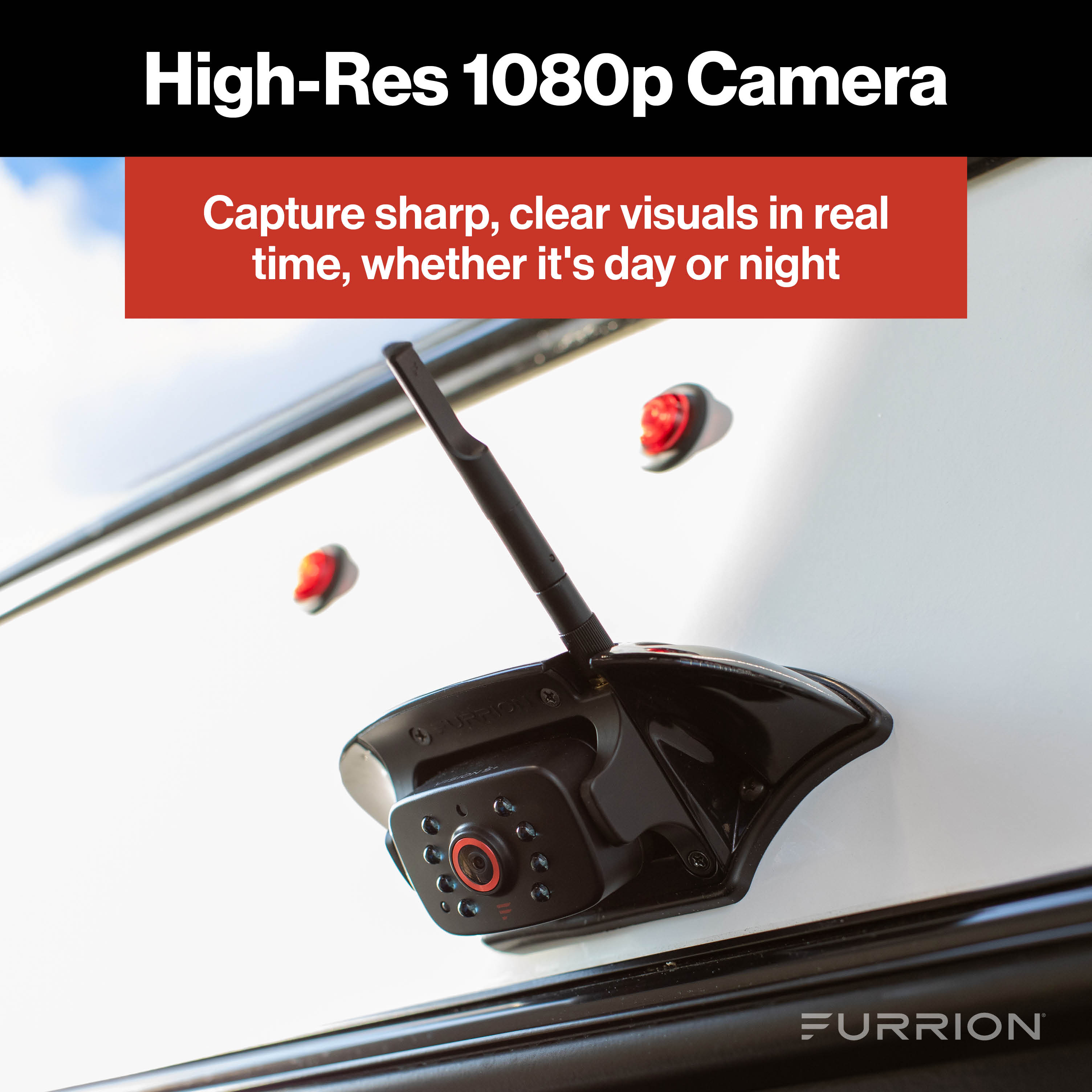 Furrion Vision S+ Rv Observation System - Sharkfin Camera With Bracket #Fcnfdtasf - Image 4